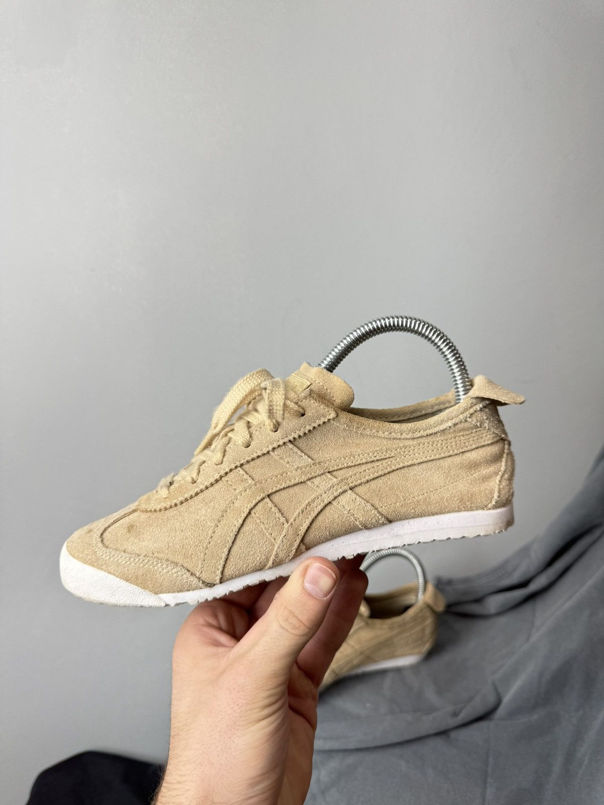 Asics Rare! Onitsuka Tiger Style Suede Asics Sneakers Mexico 66 Size US 6.5 / IT 36.5 - 3 Thumbnail