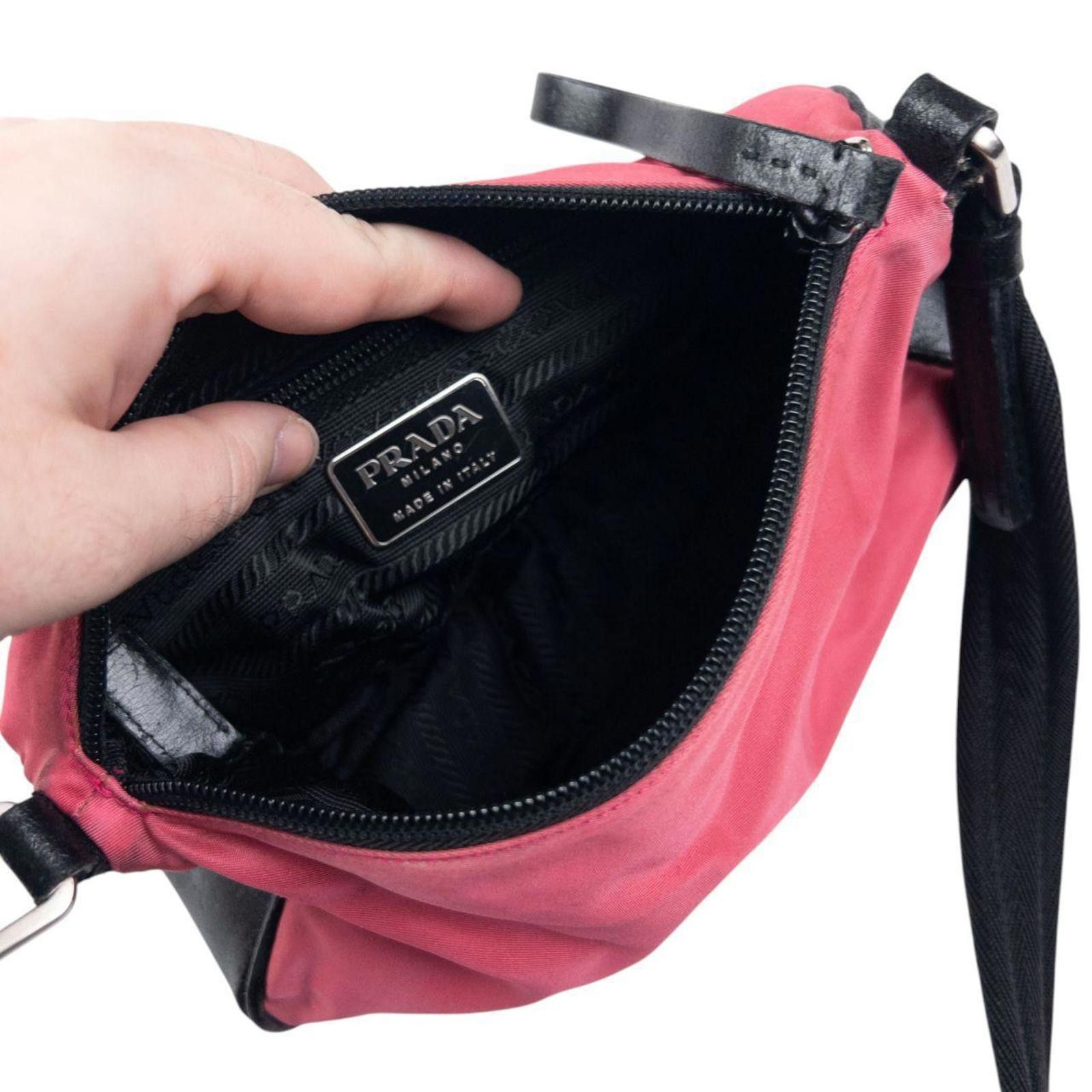 Prada Vintage Prada Mini Baguette Shoulder Bag Size ONE SIZE - 5 Thumbnail