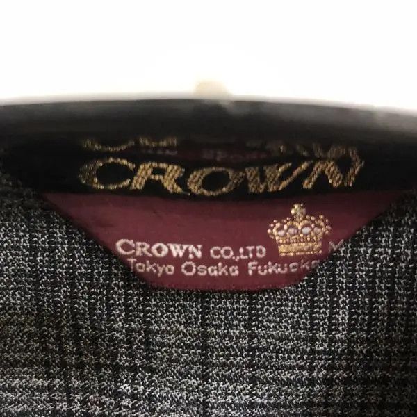 Flannel × Vintage Vintage Crown Flannel Shirt 👕 Size US S / EU 44-46 / 1 - 3 Thumbnail