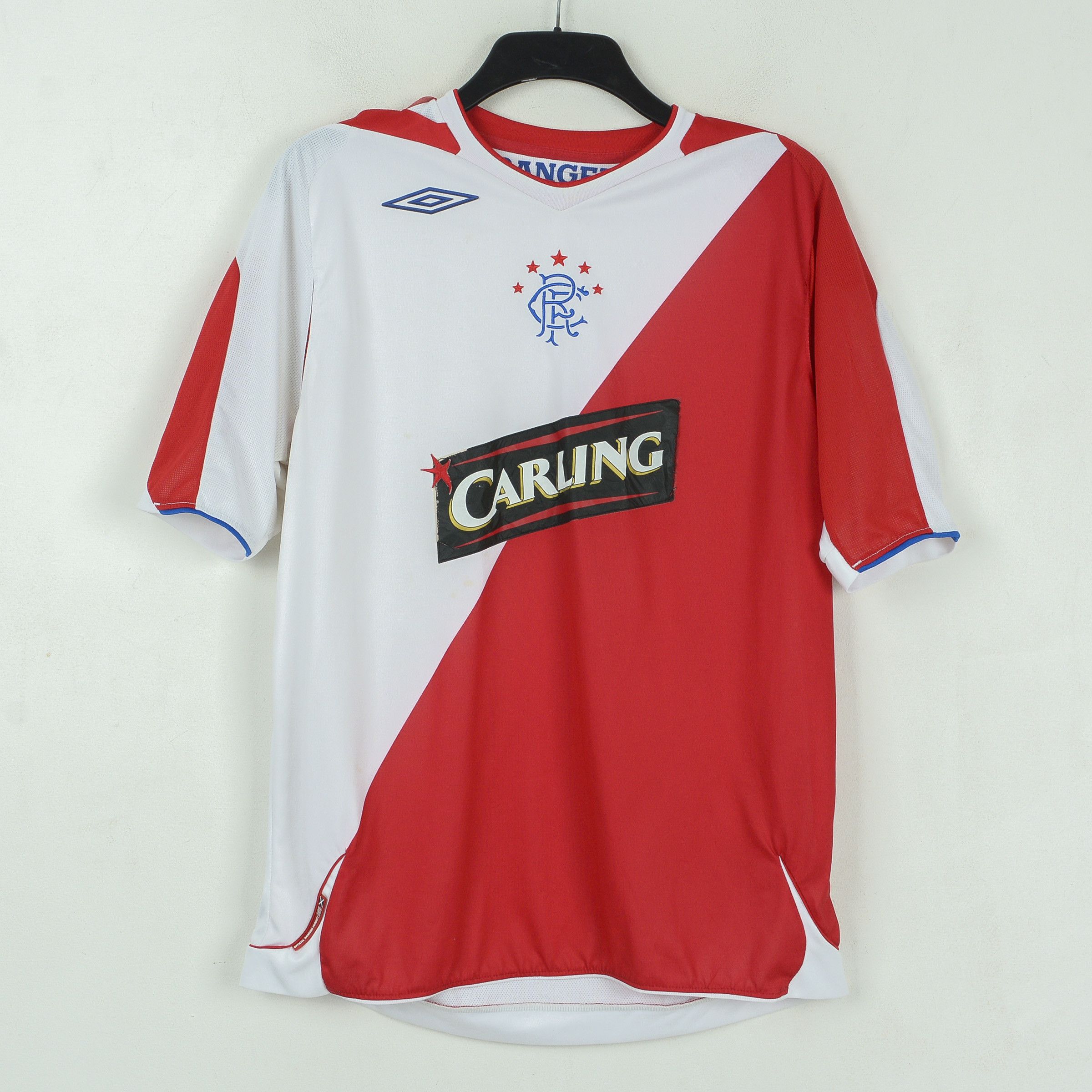 Umbro Glasgow Rangers Men L Football Away Shirt Kit 2006 2007 Top Size US L / EU 52-54 / 3 - 1 Thumbnail