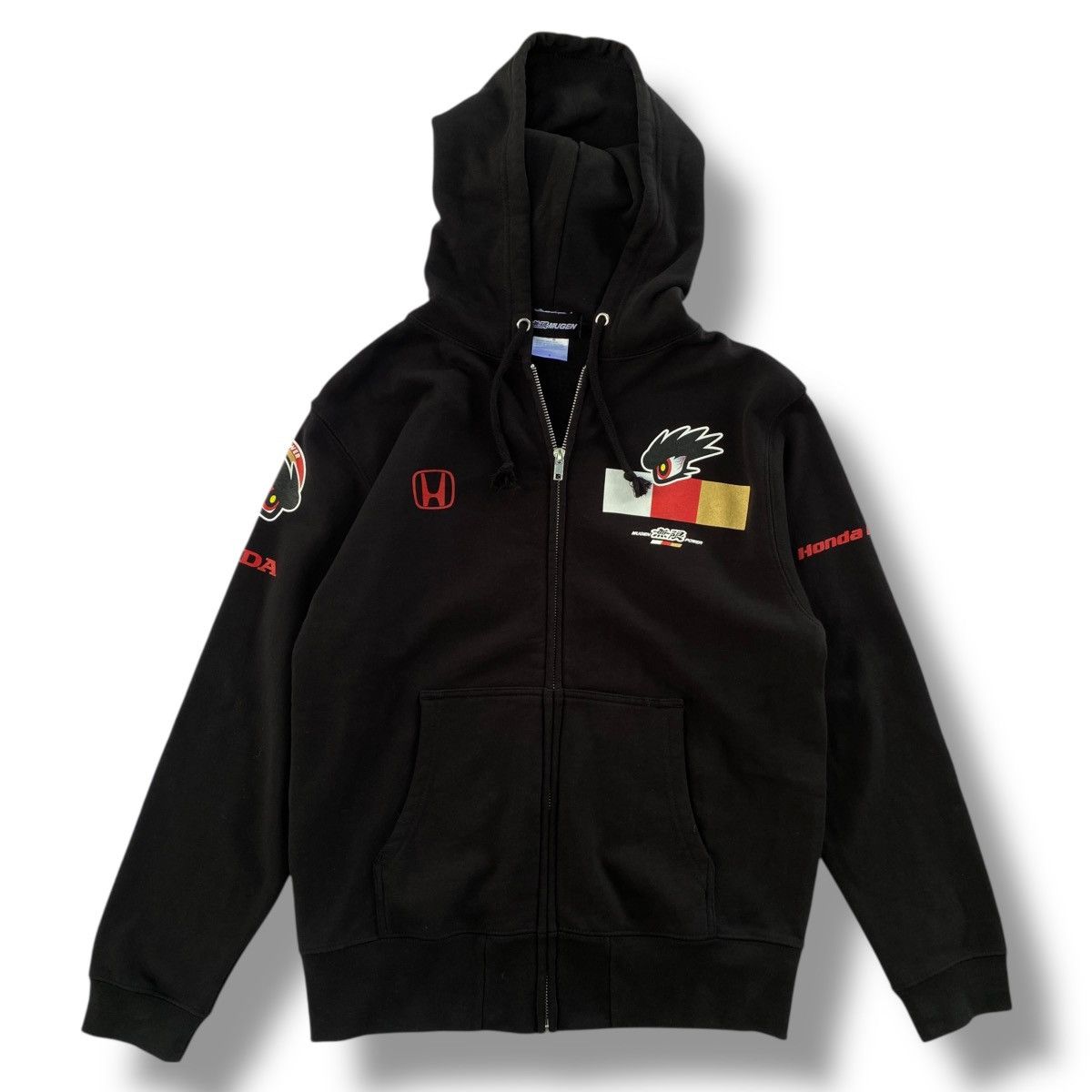 Honda Rare Vintage Honda Mugen Power Zip Hoodie Size US S / EU 44-46 / 1 - 1 Thumbnail