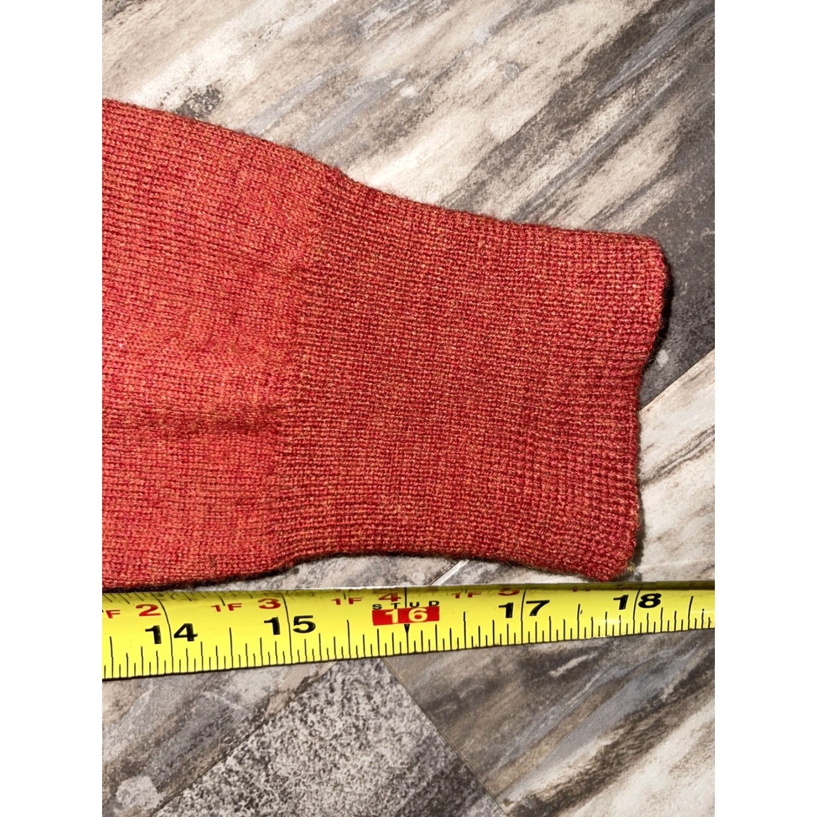 Cynthia Rowley VINTAGE Cynthia Rowley Women’s L Wool Boho Open front Fringe Cardigan Sweater Burnt Orange Womens Size L / US 10 / IT 46 - 7 Thumbnail