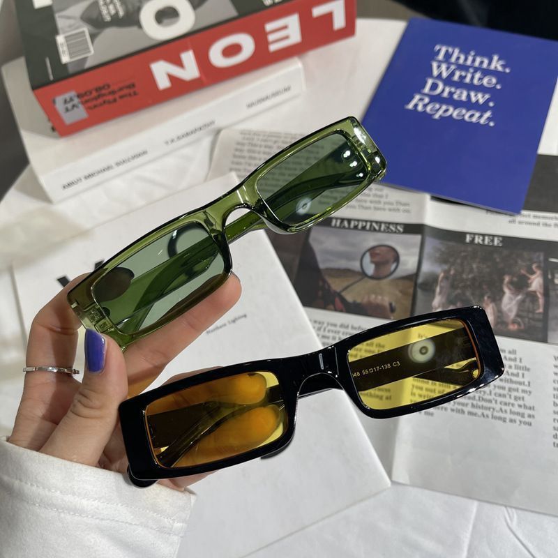 VIBE Vintage Street ins style custom avant-garde sunglasses Size ONE SIZE - 1 Thumbnail