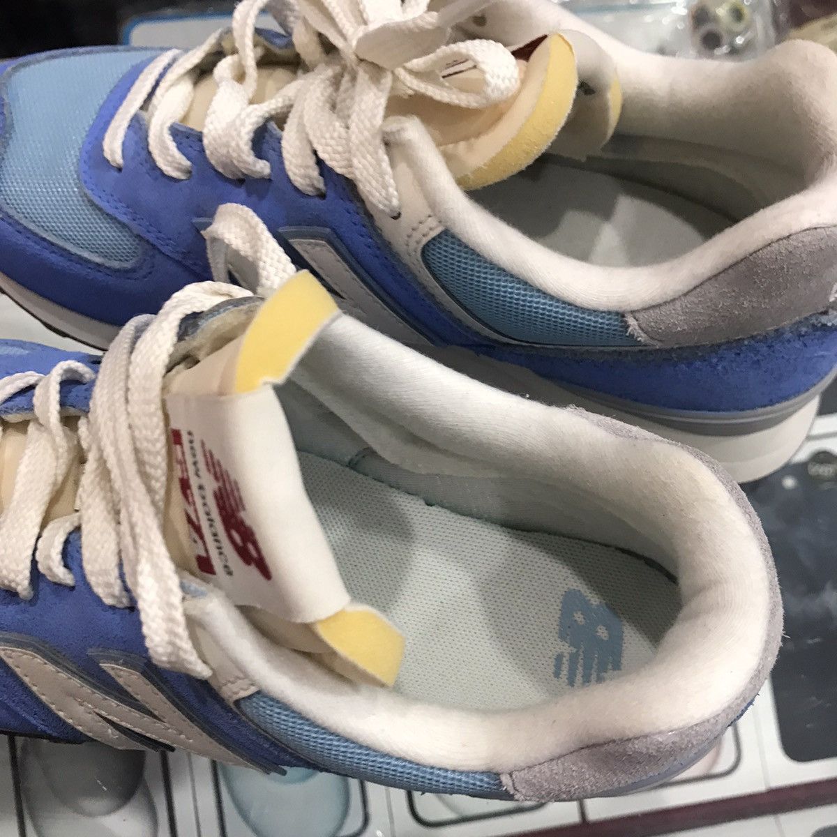 Hysteric Glamour × New Balance New Balance 574 Blue Laguna Sea Salt U574RCA U RCA sneakers Size US 5.5 / EU 38 - 17 Thumbnail