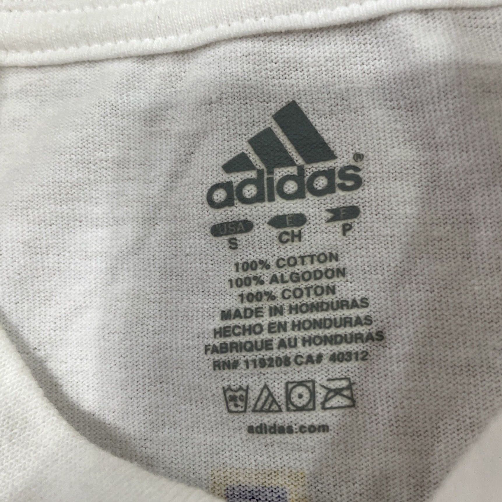Adidas ADIDAS T Shirt NBA Lakers Trevor Ariza 3 Mens S White LA Purple Gold Basketball Shirt Size US S / EU 44-46 / 1 - 5 Thumbnail