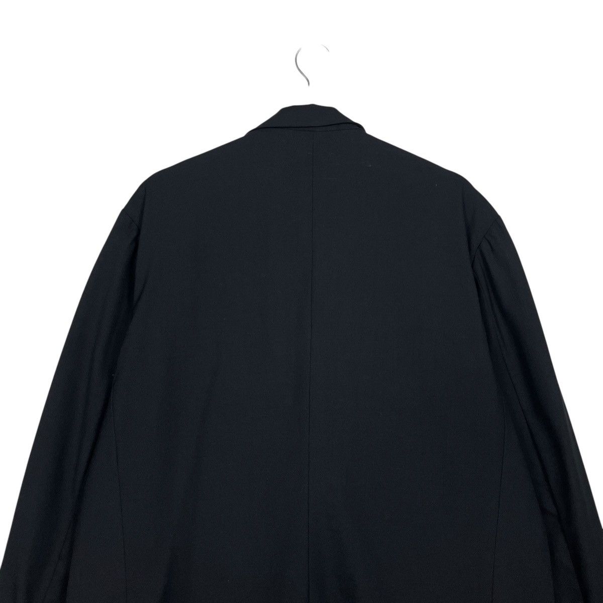 Yohji Yamamoto Vintage 90s Yohji Yamamoto Pour Homme Wool Gabardine Jacket Size US M / EU 48-50 / 2 - 8 Thumbnail