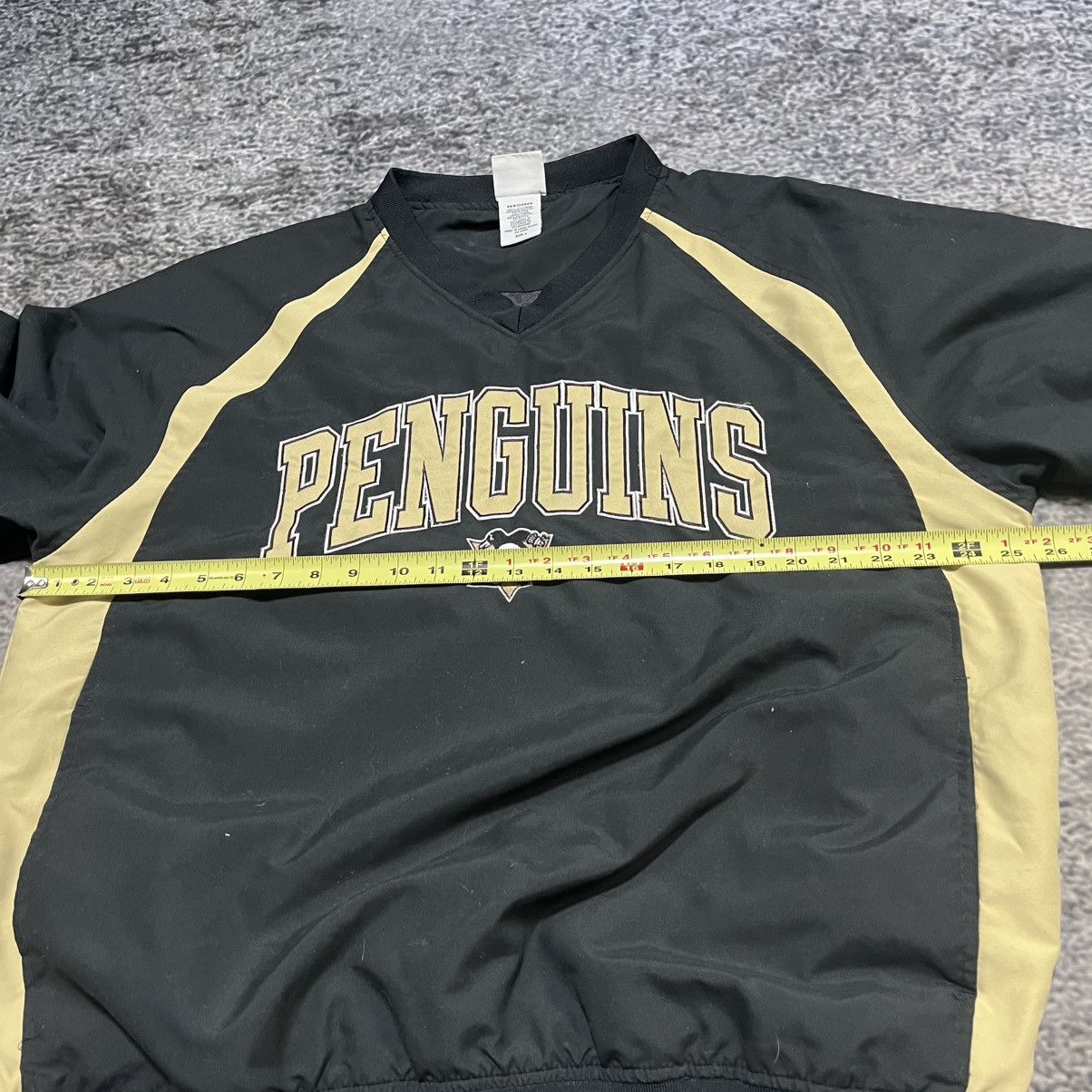 NHL Vintage Pittsburgh Penguins NHL Logo Pullover Windbreaker Size US L / EU 52-54 / 3 - 10 Thumbnail