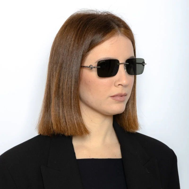 Gucci Gucci Men Sunglasses Rectangle GG1703S 001 BRAND NEW Size ONE SIZE - 12 Thumbnail