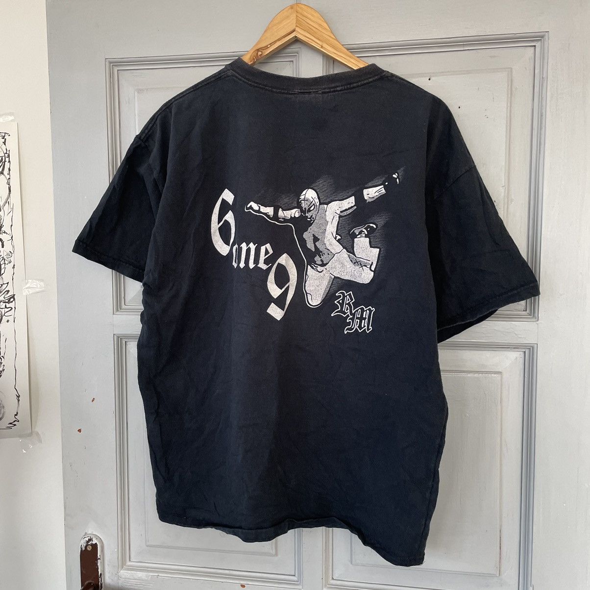 Vintage × WWE 2000s REY MYSTERIO 619 RARE FADED WRESTLING TEE y2k Size US XL / EU 56 / 4 - 9 Thumbnail