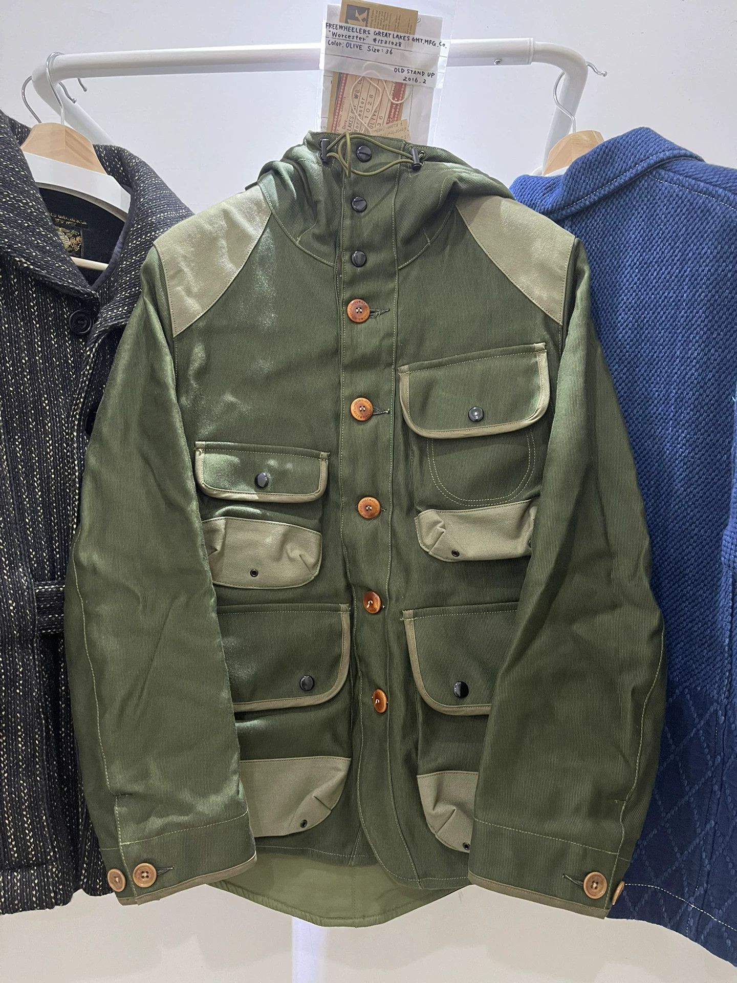 Freewheelers freewheelers olive green parka with tags Size US S / EU 44-46 / 1 - 1 Thumbnail