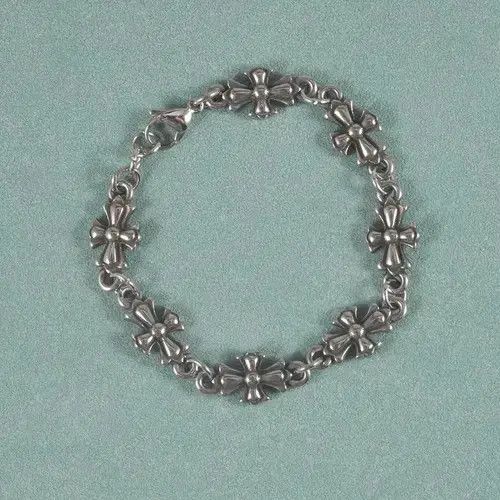 Jewelry Gothic punk cross chain bracelet Size ONE SIZE - 1 Thumbnail