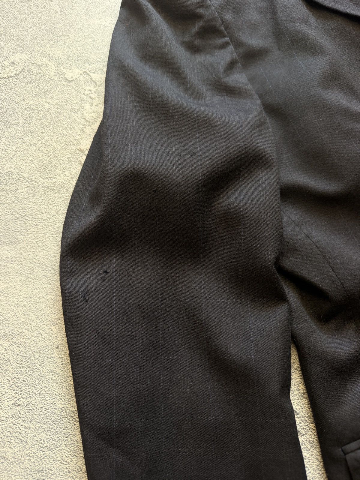 Balmain Vintage Balmain Suit Two Piece Luxury Italian Designer Size 40L - 3 Thumbnail
