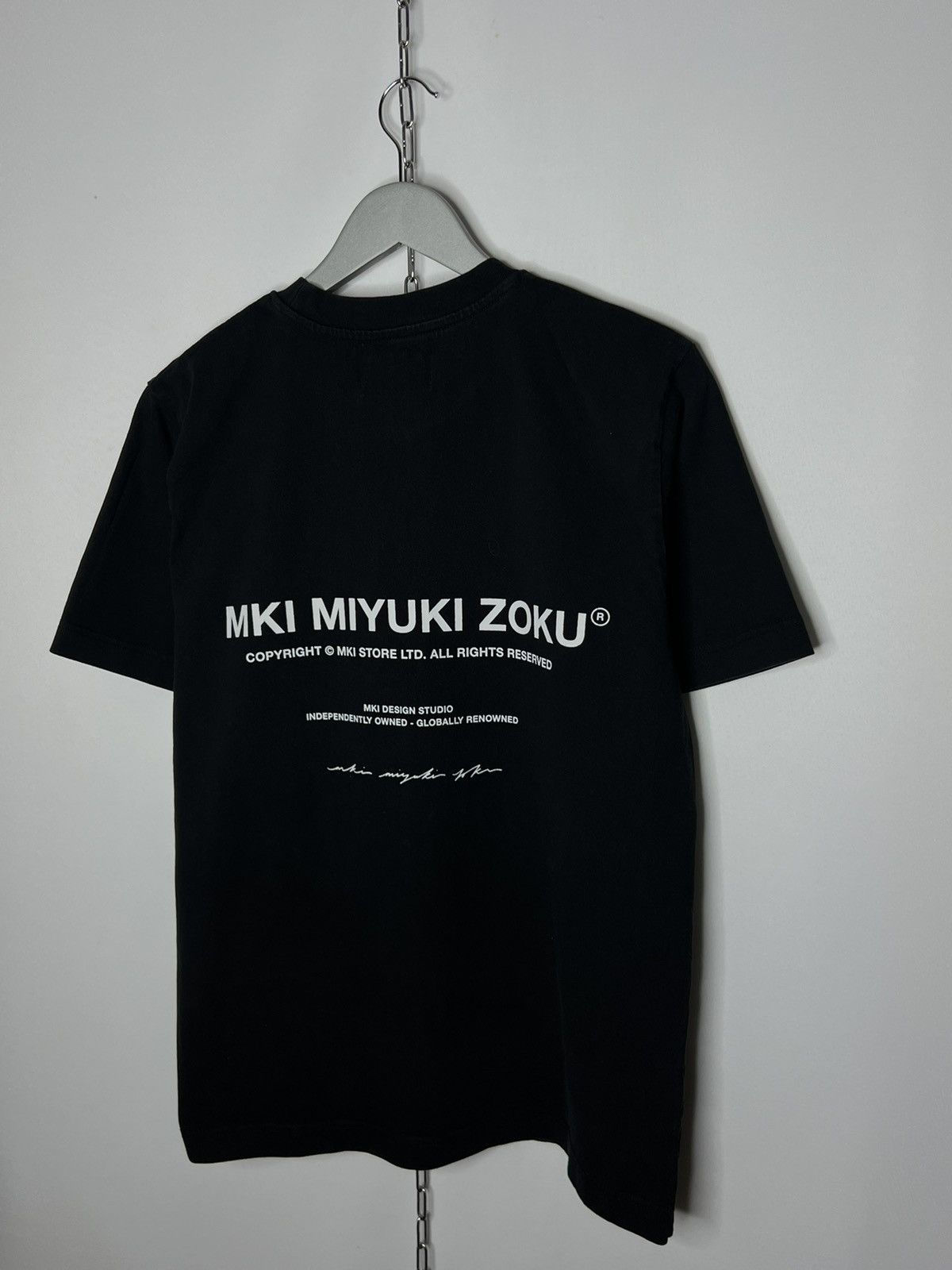 Designer 🔥 Mki Miyuki Zoku Designer T-Shirt Big Logo Tee Luxury 🔥 Size US S / EU 44-46 / 1 - 2 Thumbnail