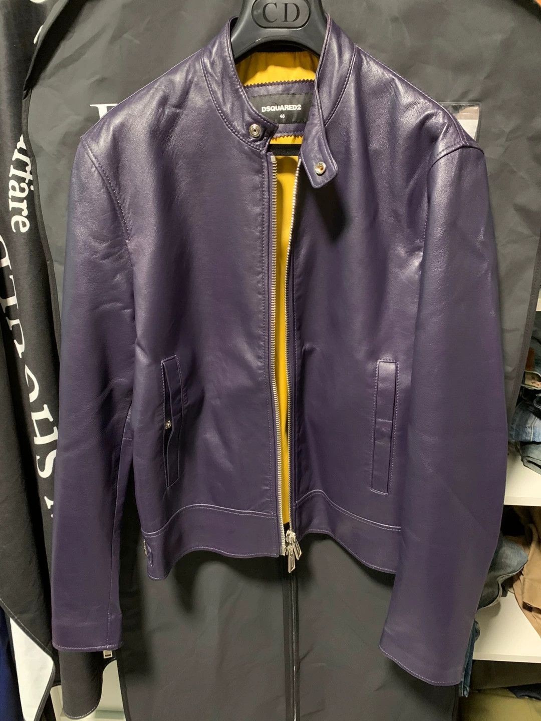 Dsquared2 dsquared2 48 EU lambskin leather jacket classic Size US M / EU 48-50 / 2 - 1 Thumbnail