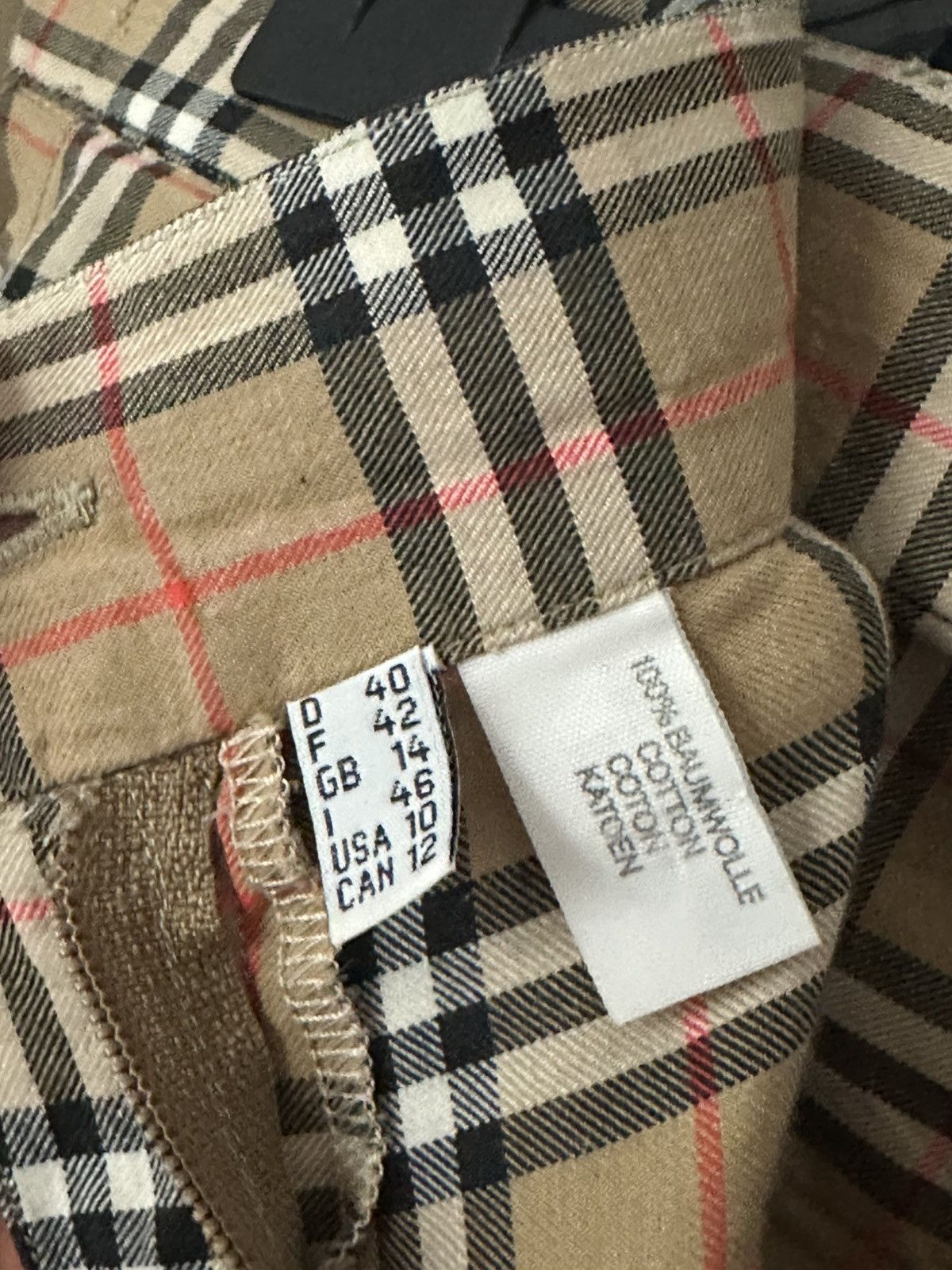 Burberry × Vintage 90s Burberrys Vintage Baggy Shorts Size US 31 - 8 Thumbnail