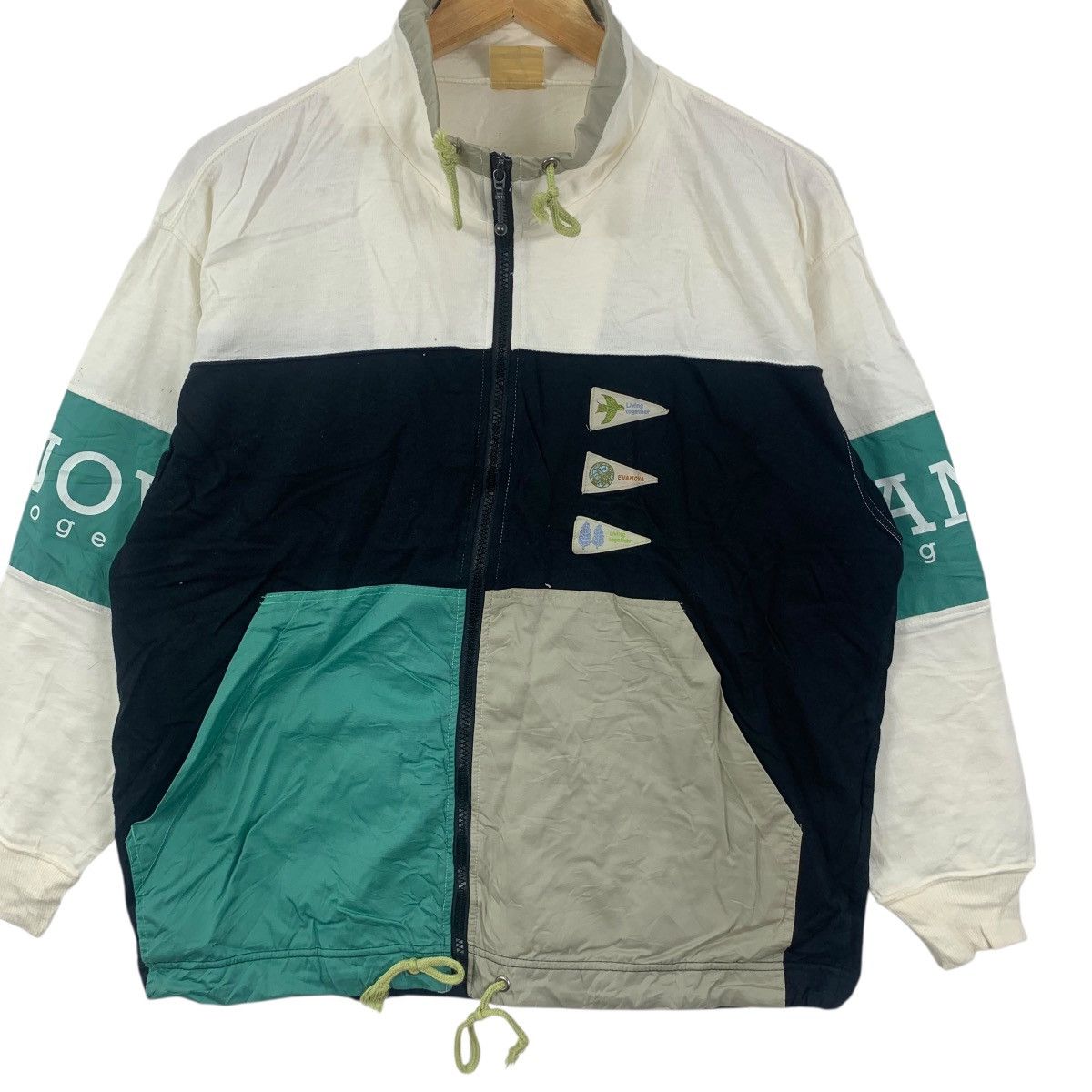 Mizuno Vintage MIZUNO EVANOVA Nature Living Together Jacket Size M / US 6-8 / IT 42-44 - 4 Thumbnail