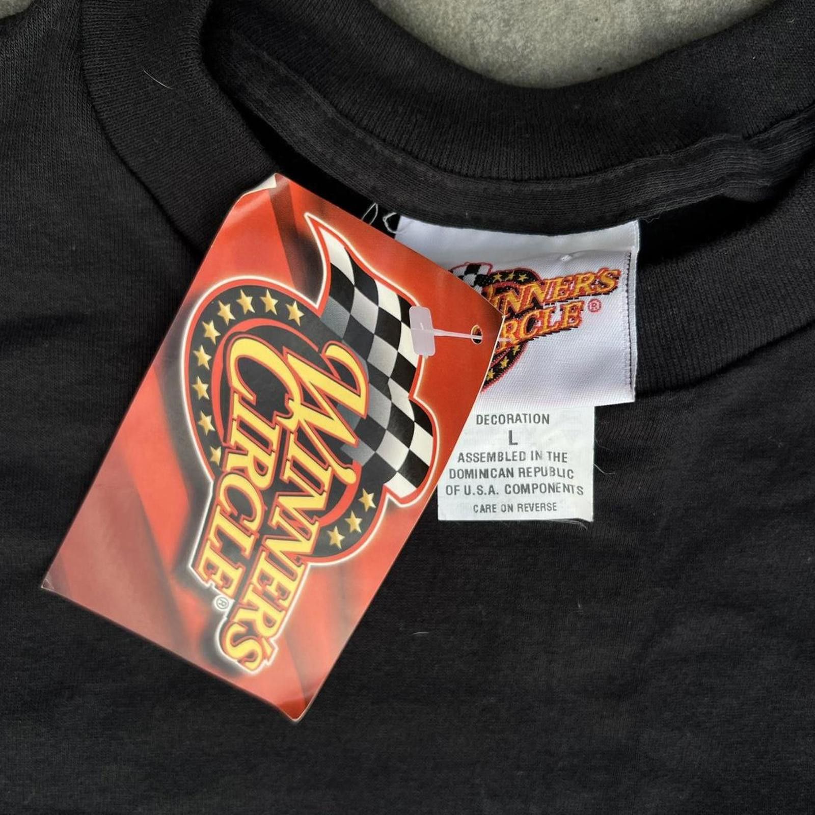 NASCAR Y2K 2002 NWT Deadstock NASCAR Harvick 28 Racing T-shirt Size US L / EU 52-54 / 3 - 3 Thumbnail