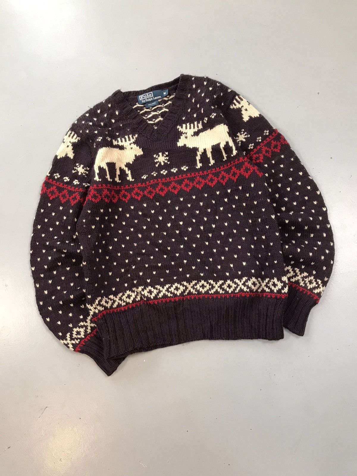 Polo Ralph Lauren Vintage polo Ralph Lauren knit sweater Size US XXS / EU 40 - 2 Thumbnail