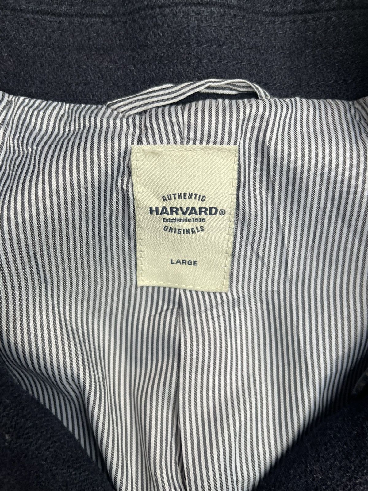 Other Vintage Harvard Wool Navy Pea Coat Size US M / EU 48-50 / 2 - 4 Thumbnail