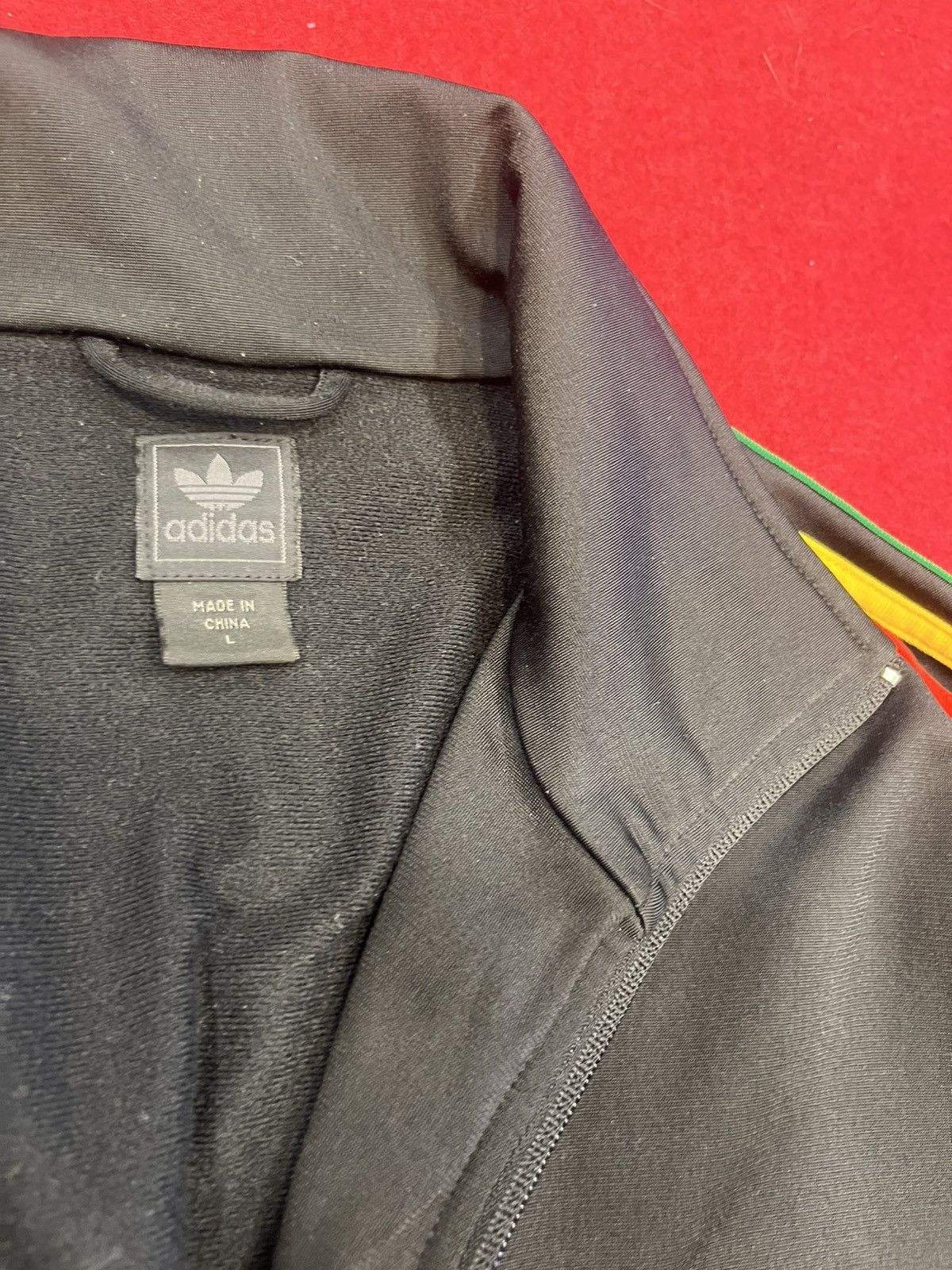 Adidas × Bob Marley VINTAGE 2007 Adidas Original Rasta Firebird Tracksuit Men L Size US L / EU 52-54 / 3 - 2 Thumbnail