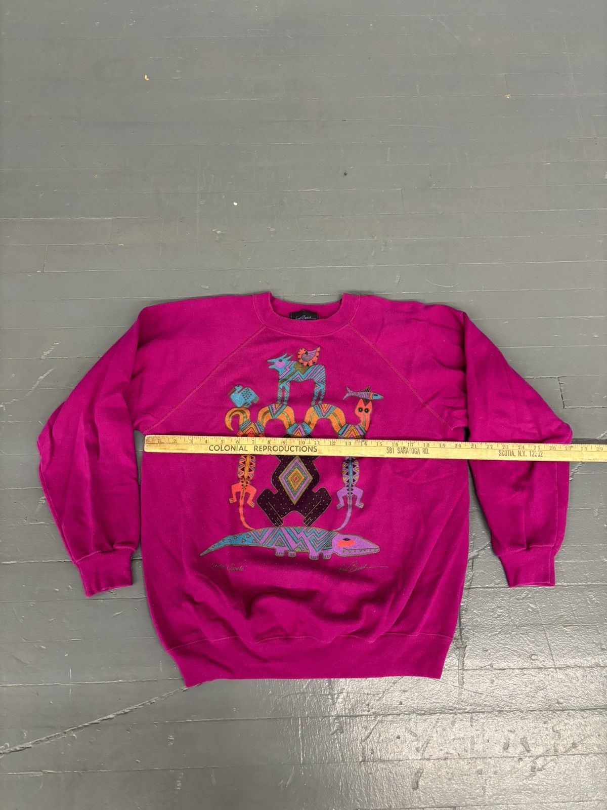Vintage Vintage laurel Burch “fantastic felines” sweatshirt Size US L / EU 52-54 / 3 - 4 Thumbnail
