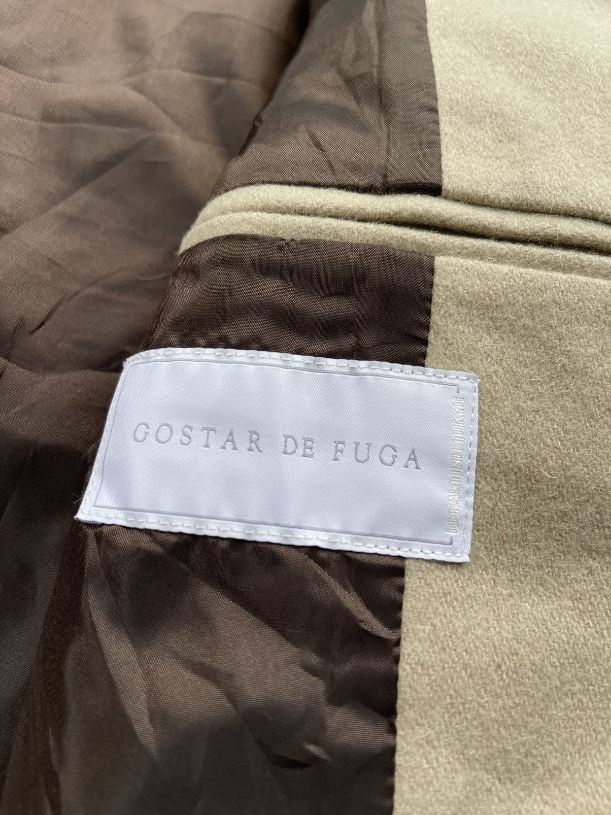 GOSTAR DE FUGA GOSTAR DE FUGA MEN'S WOOL SHAWL-COLLAR SUIT JACKET Size US S / EU 44-46 / 1 - 11 Thumbnail
