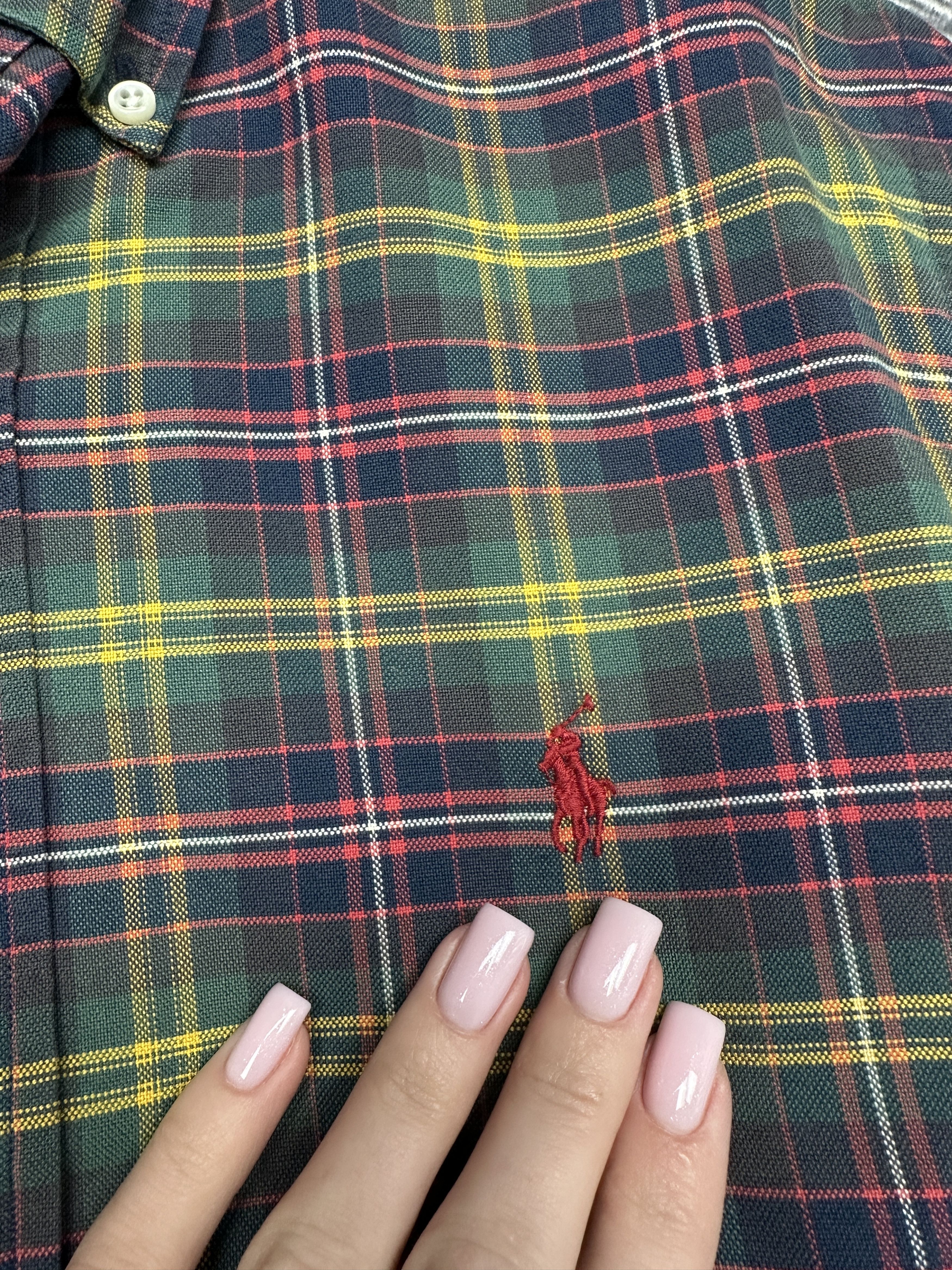 Polo Ralph Lauren Polo Ralph Lauren Mens Long Sleeve Plaid Shirt Size US S / EU 44-46 / 1 - 3 Thumbnail