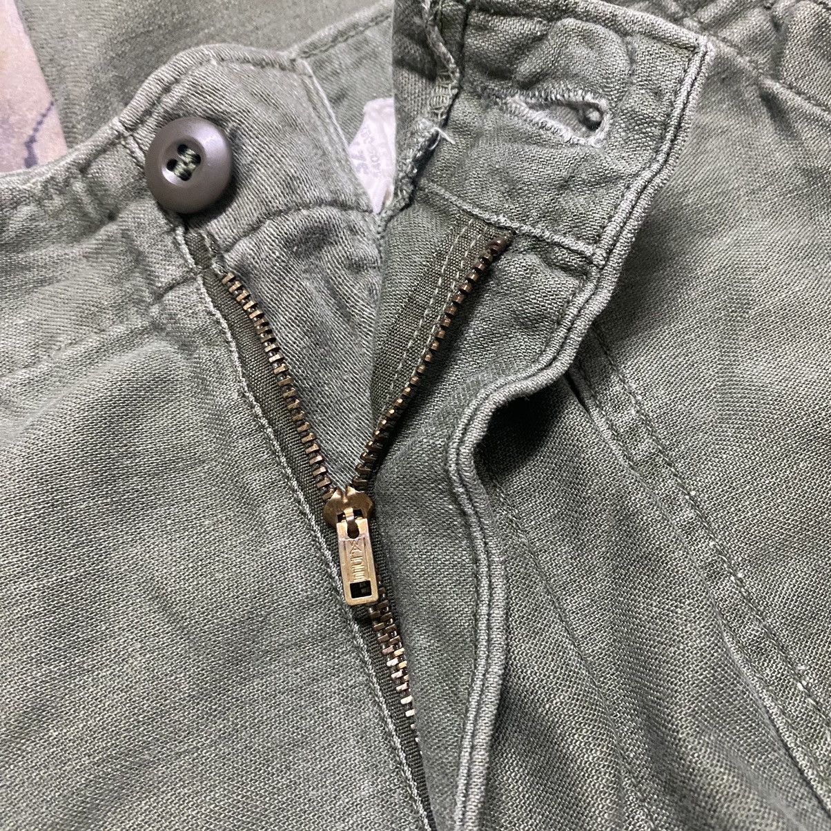 Vintage Vintage 60s US Army Fatigue Pants Og107 Sateen Size US 31 - 20 Thumbnail
