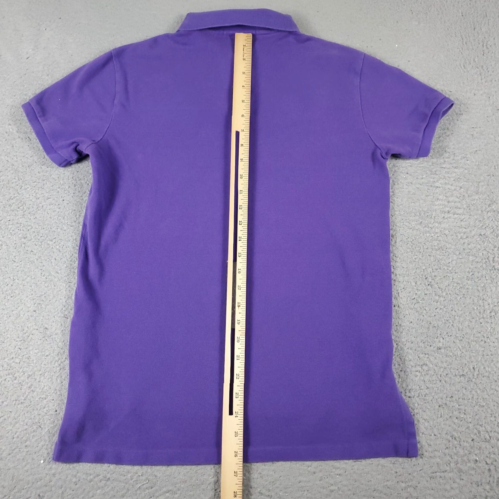 Ralph Lauren Ralph Lauren Polo Shirt Mens Medium Purple Short Sleeve Cotton Button Collar Casual Mens Size US M / EU 48-50 / 2 - 6 Thumbnail