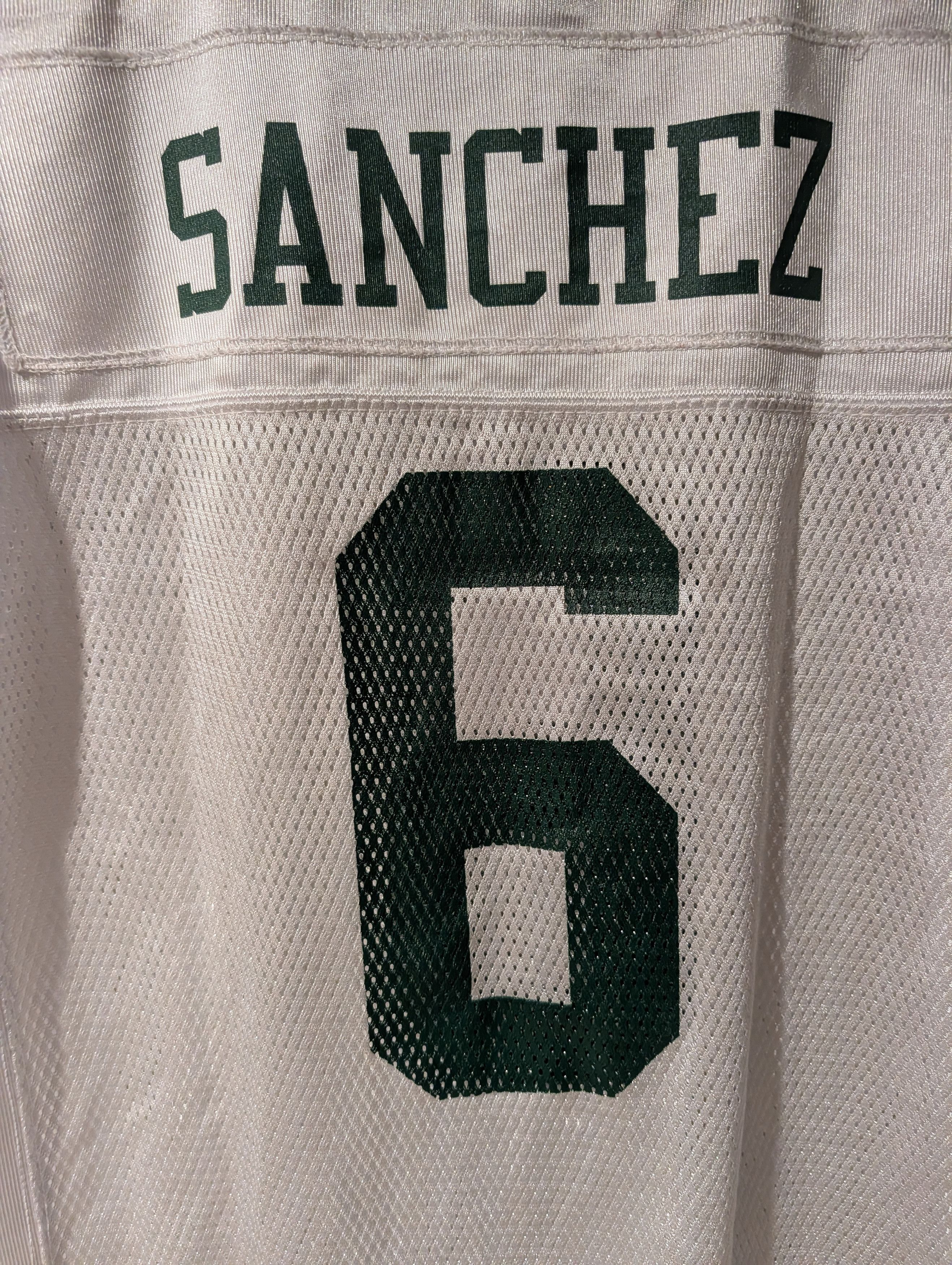NFL Y2K Reebok New York Jets Mark Sanchez #6 NFL Jersey Youth L Size US L / EU 52-54 / 3 - 9 Thumbnail