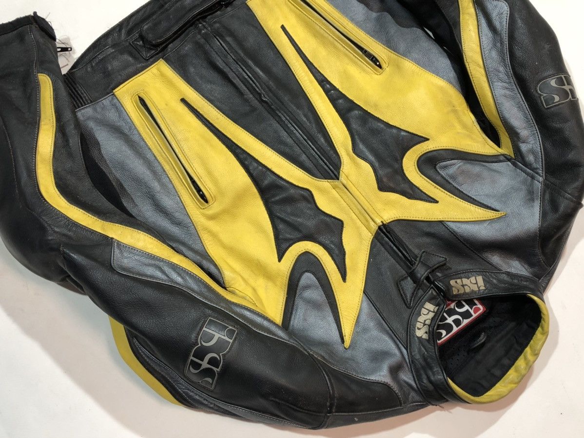 Dainese × Honda × Yamaha IXS Motorcycle leather jacket Racing vintage Size US M / EU 48-50 / 2 - 10 Thumbnail