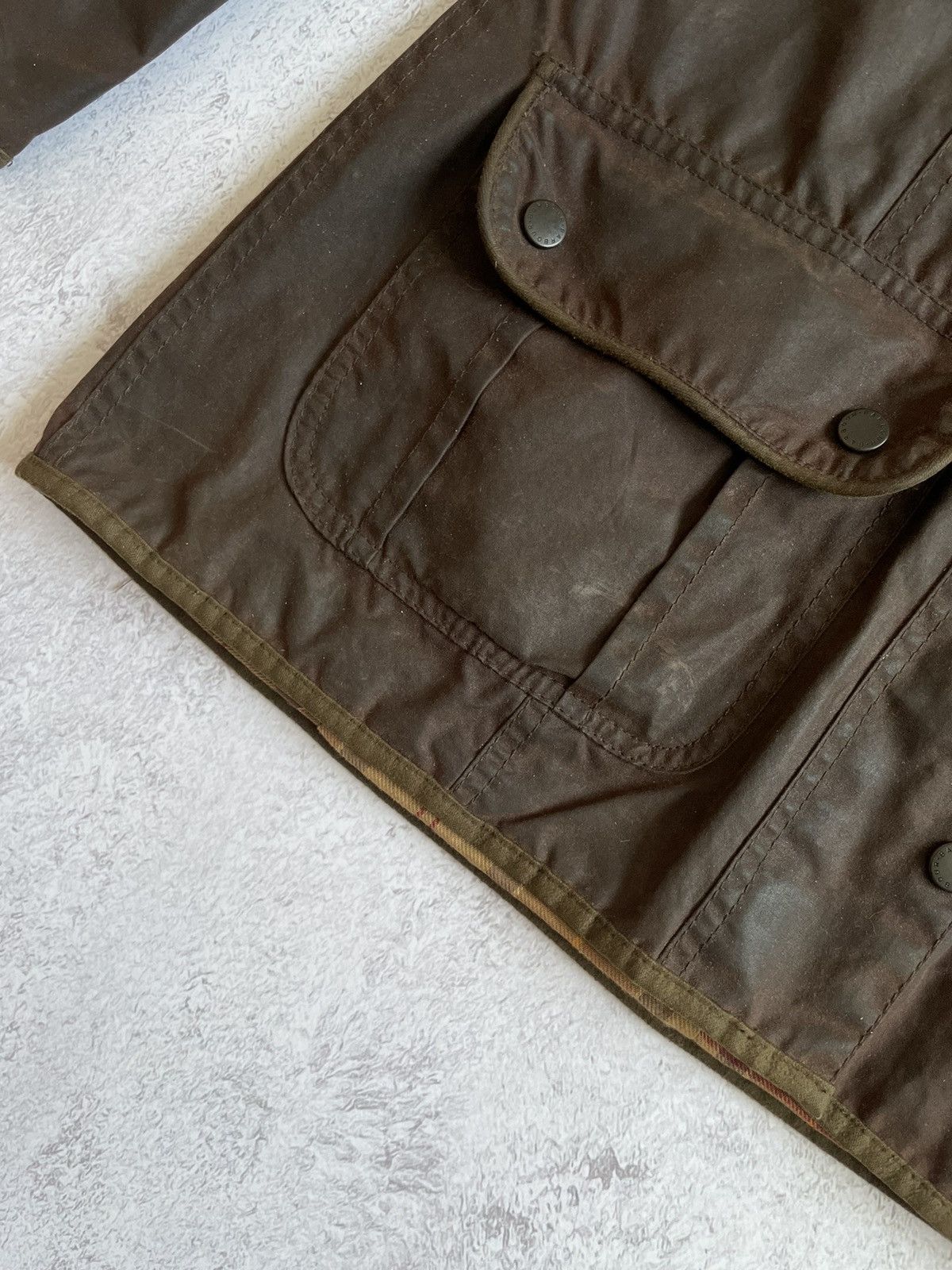 Barbour Barbour L1094 Ladies Utility Jacket Brown England Size US M / EU 48-50 / 2 - 10 Thumbnail