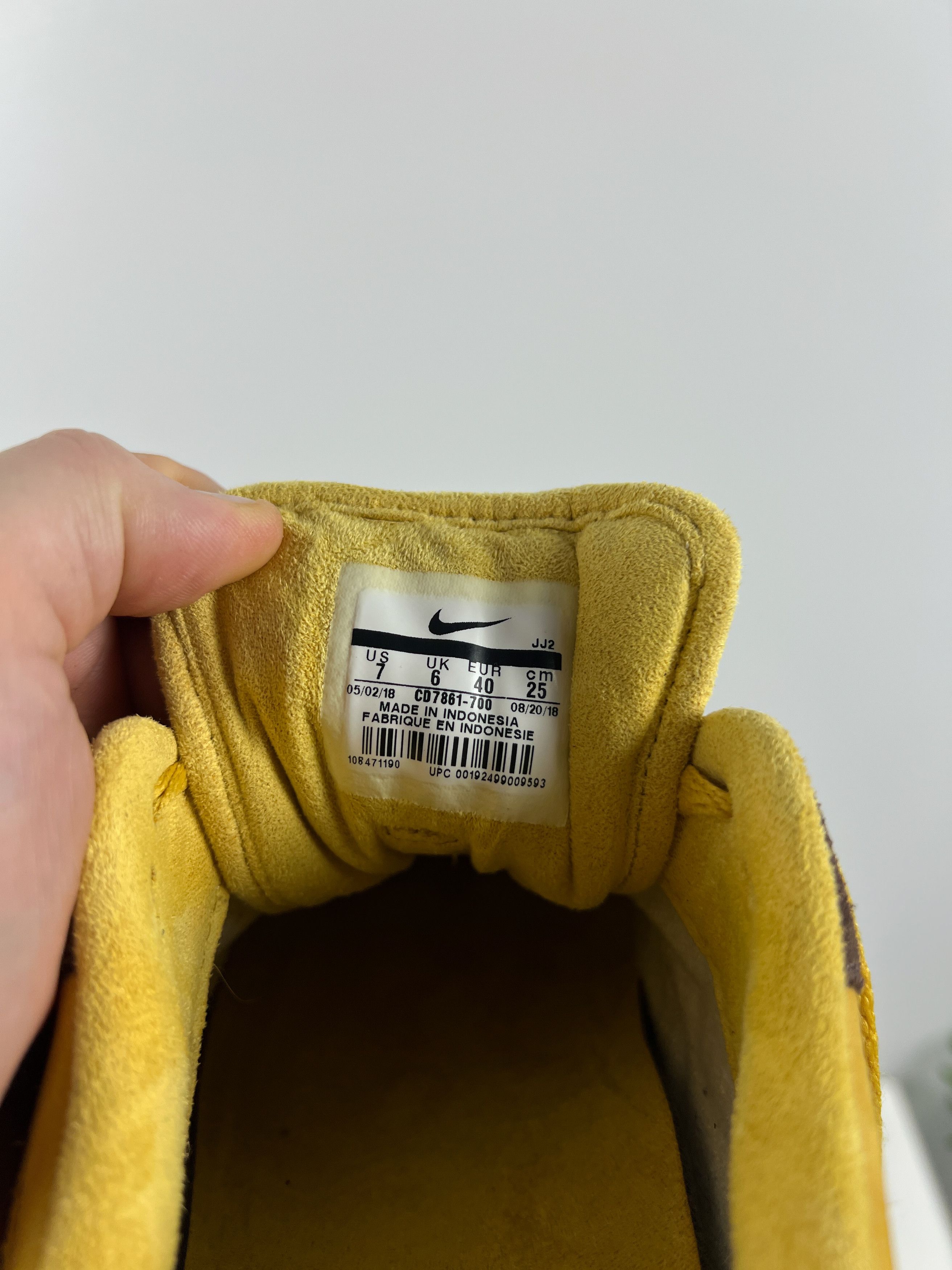 Nike Nike Air Max 1 Crepe Wheat Gold Rust Pink 'CD7861-700' Size US 7 / EU 40 - 10 Thumbnail