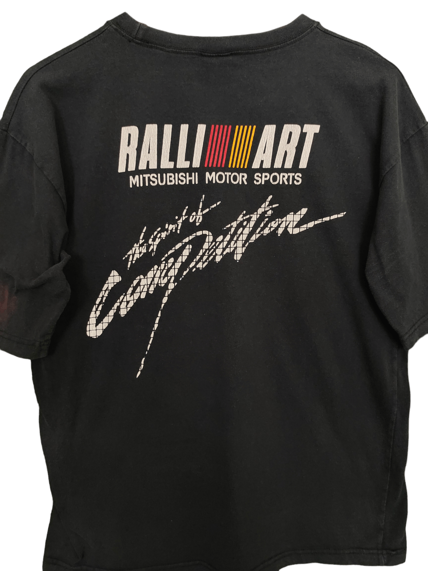 Gear for Sports Vintage 90s Mitsubishi Ralliart Motorsports T Shirt Size US M / EU 48-50 / 2 - 2 Thumbnail