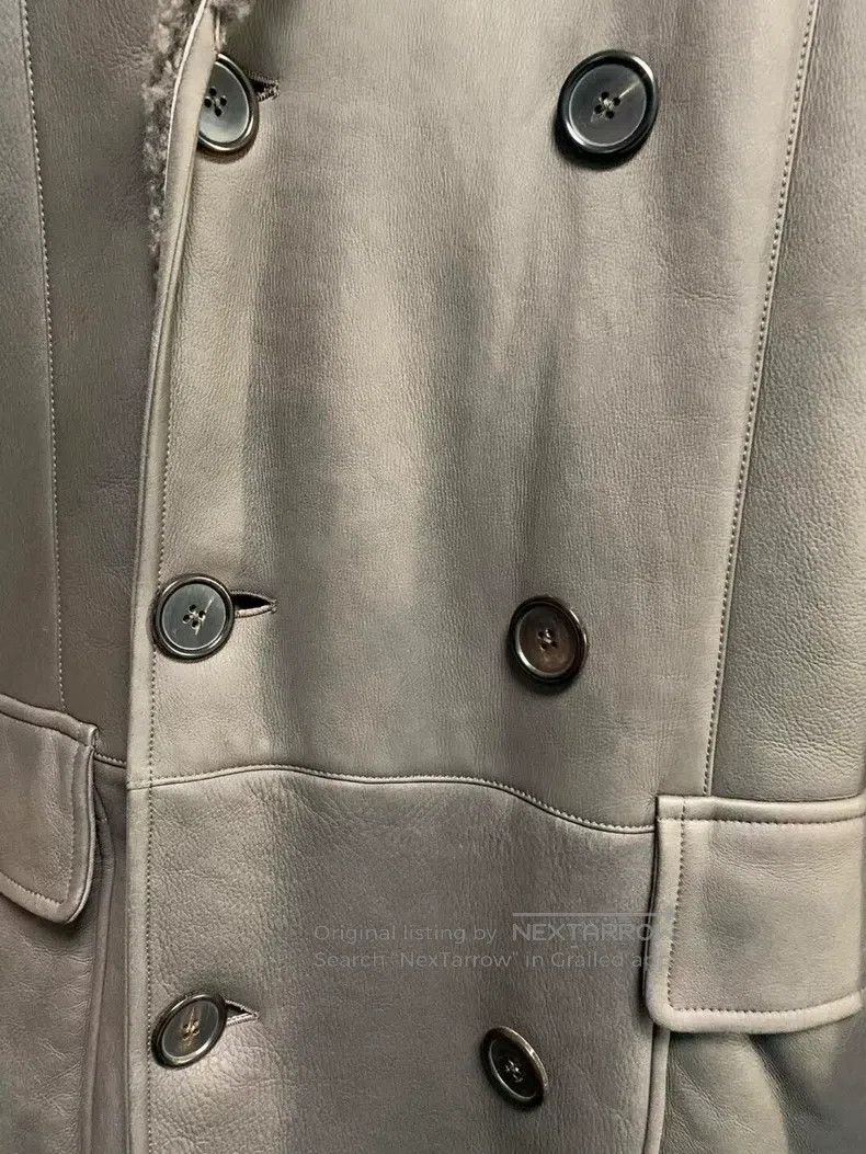 Hermes Hermes Men's Leather and Fur Coat Size US M / EU 48-50 / 2 - 2 Thumbnail