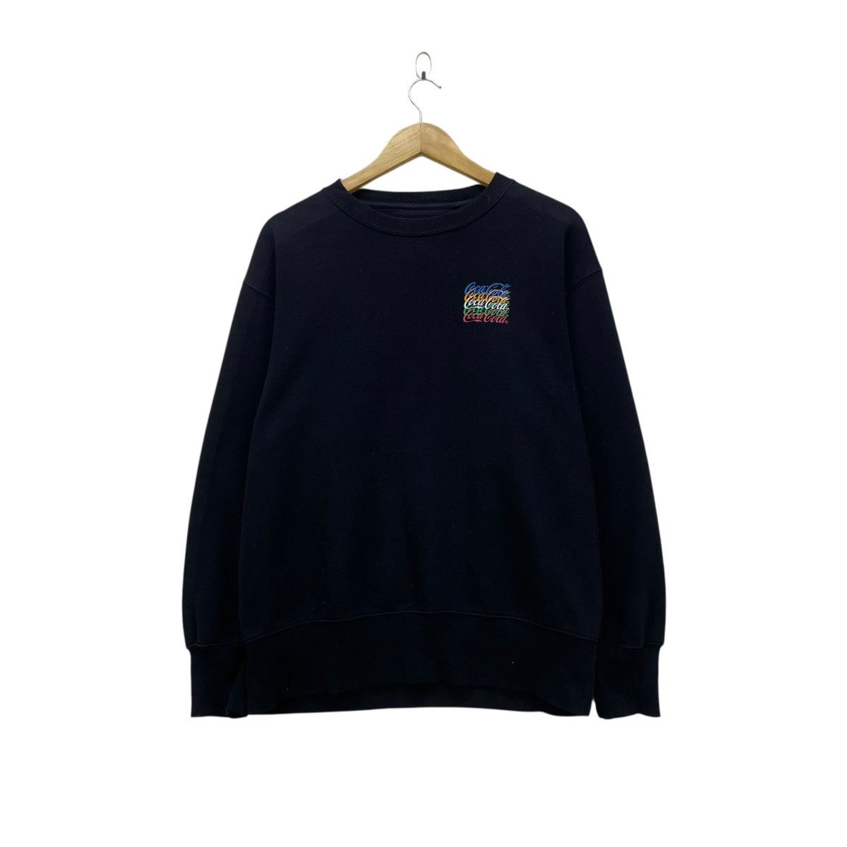 Coca Cola 💥Vintage Coca Cola Rainbow Logo Sweatshirt Crewneck Size US M / EU 48-50 / 2 - 1 Thumbnail