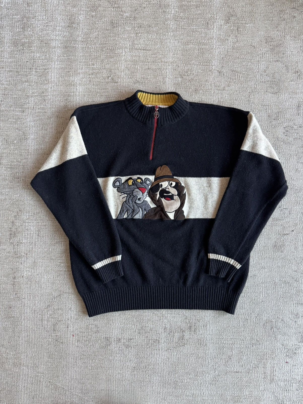 Jean Charles De Castelbajac Jc De Castelbajac Pink Panther cartoon sweater Size US M / EU 48-50 / 2 - 5 Thumbnail