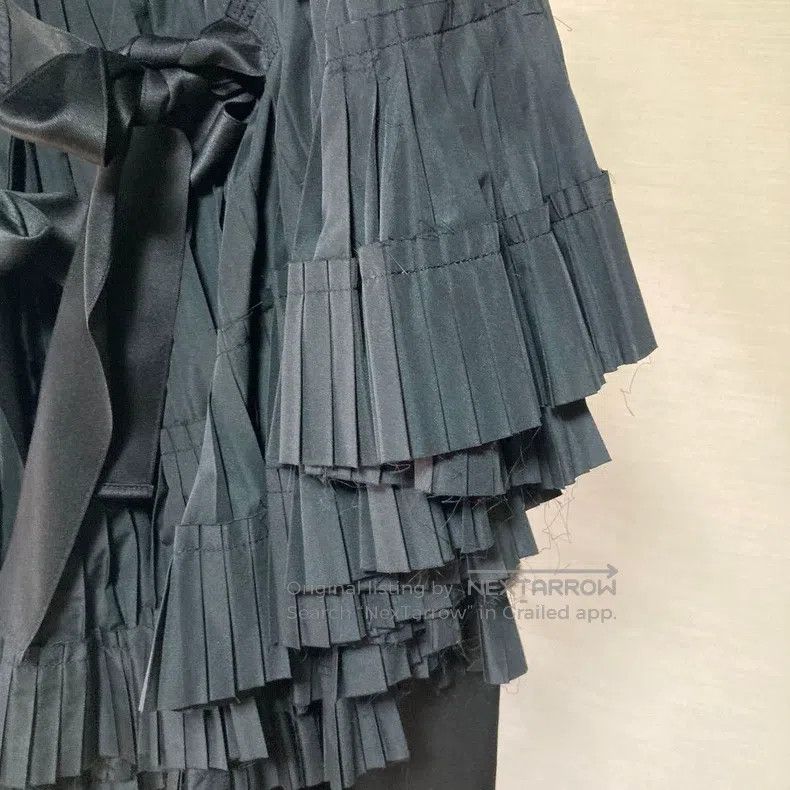 Comme des Garcons Comme Des Garcons size XS Black Vintage Pleated Skirt Size 22" - 5 Thumbnail