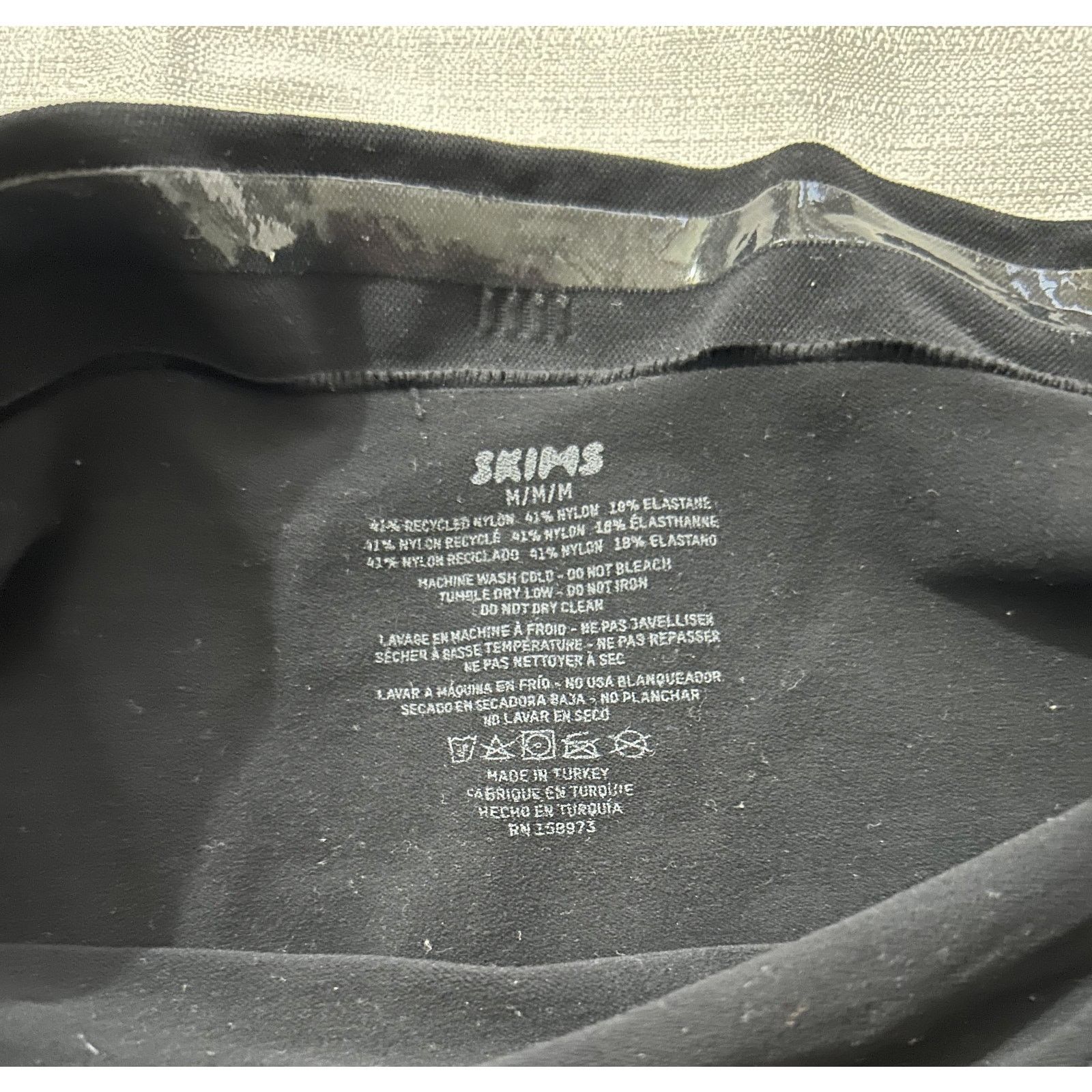 SKIMS NWOT-Women's Skims Seamless Mid-Thigh Shorts-Black Size M Size ONE SIZE - 3 Thumbnail