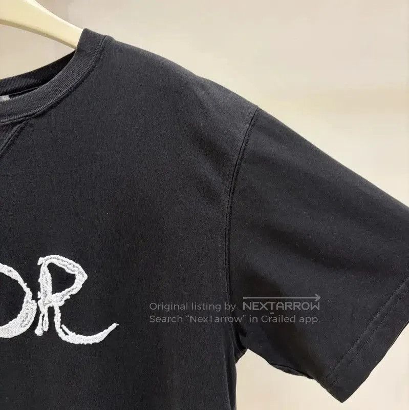 Dior Dior Black Cotton Logo Short Sleeve T-Shirt . Size US S / EU 44-46 / 1 - 4 Thumbnail