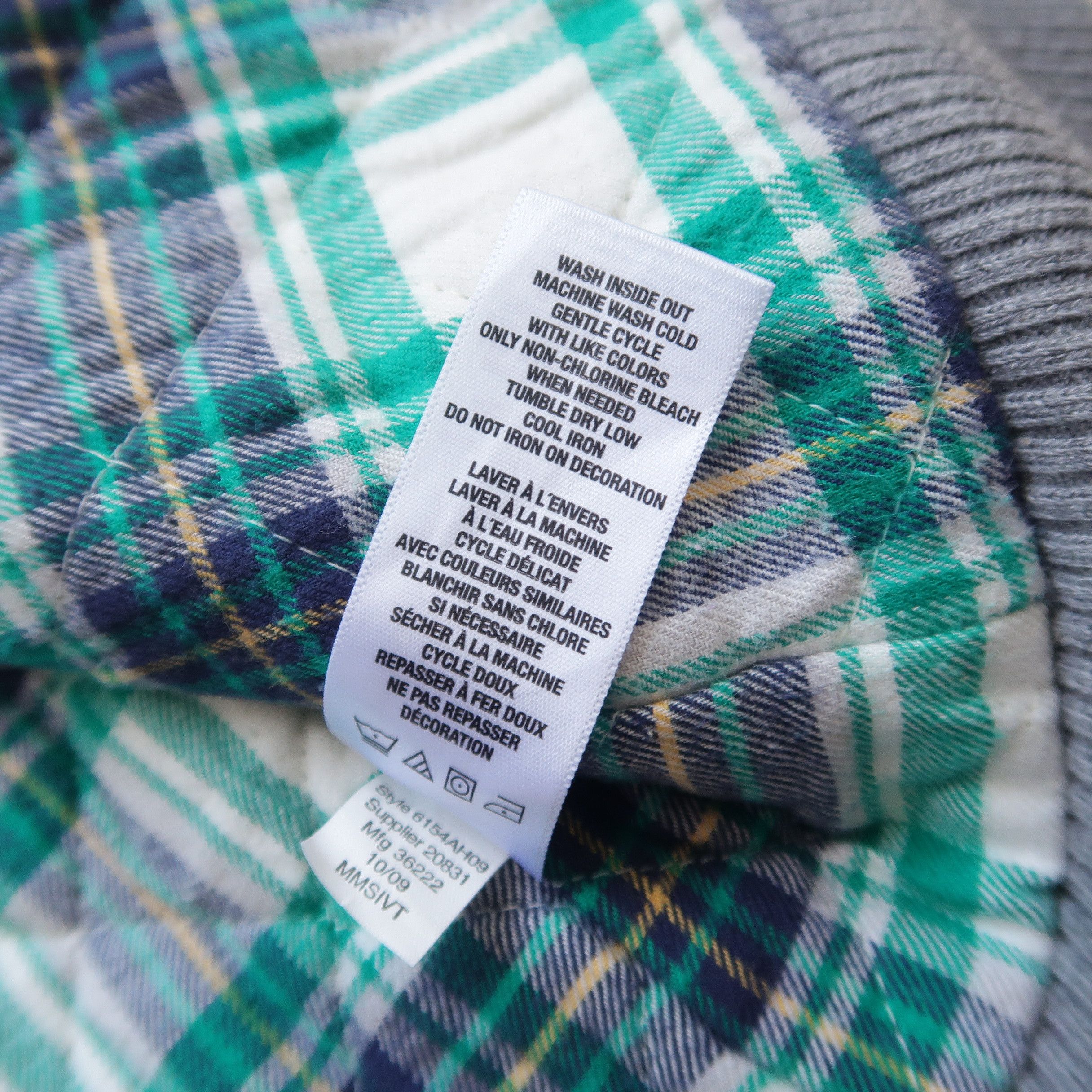 Japanese Brand 2000s Aeropostale Fur Hoodie Plaid Inner Like GOA Size US M / EU 48-50 / 2 - 13 Thumbnail