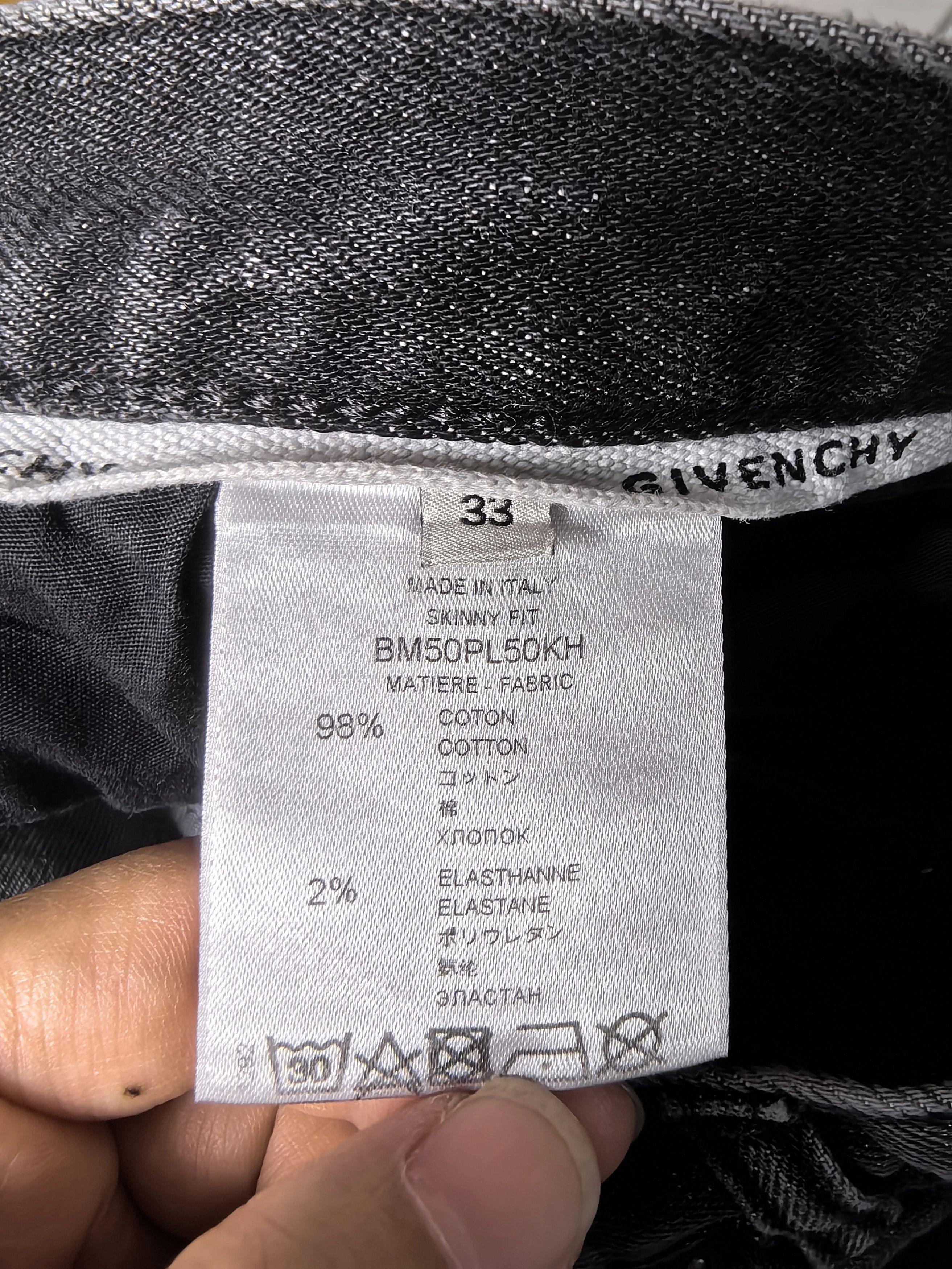 Givenchy Givenchy Authentic Denim Jeans Size US 33 - 4 Thumbnail