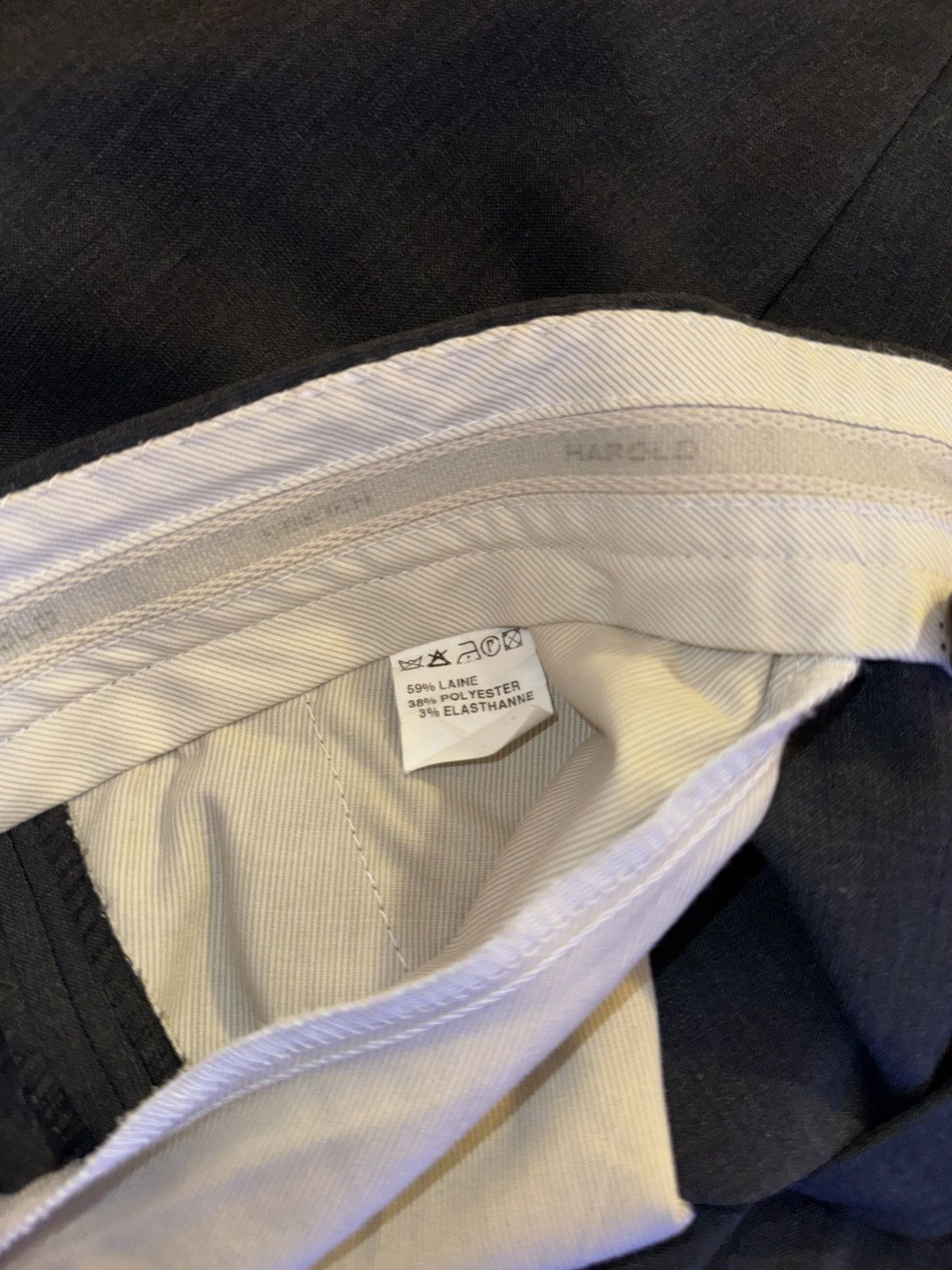 Harrods Harrods Wool Trousers Size US 32 / EU 48 - 2 Thumbnail