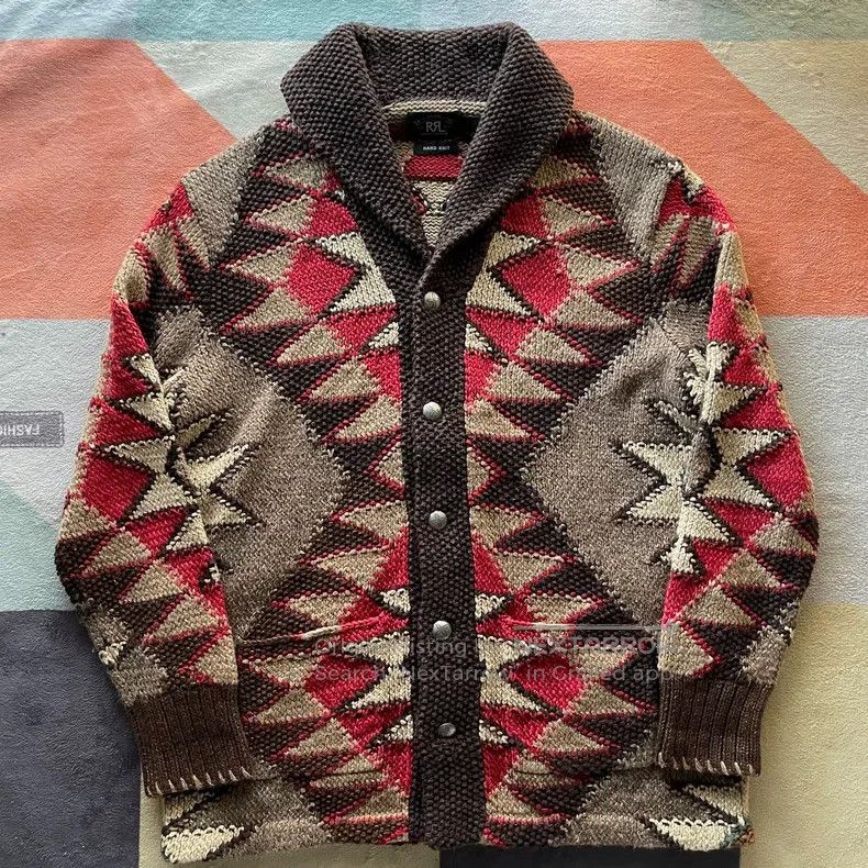 RRL Ralph Lauren RRL Ralph Lauren Southwest sweater Size US L / EU 52-54 / 3 - 1 Thumbnail