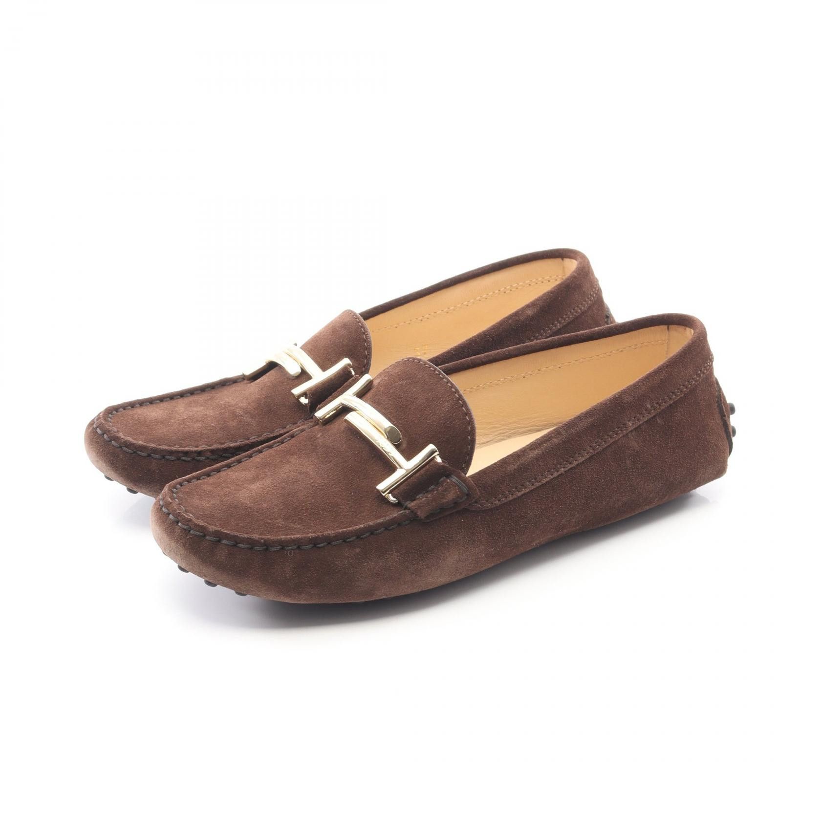 Tod's Tod's Tod's Double T Suede Casual Shoes Leather Shoes DUTY FREE for USA Size ONE SIZE - 1 Thumbnail