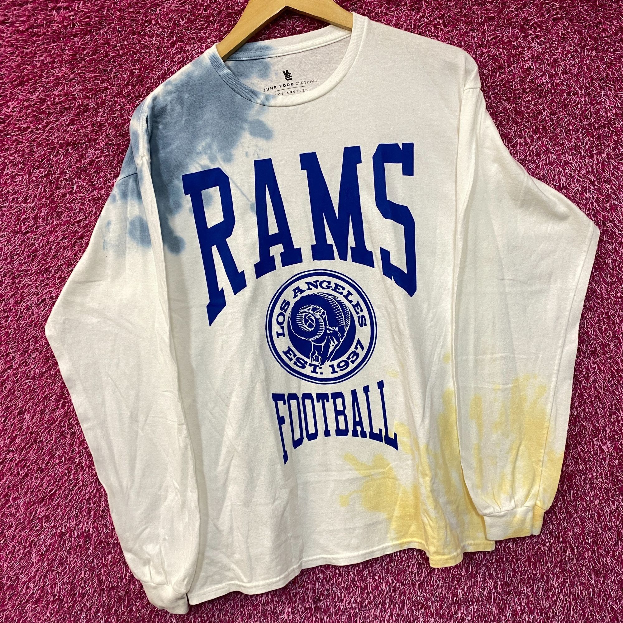 NFL NFL Franchise NFC West Los Angeles Rams Tie-Dye Long Sleeve Size US M / EU 48-50 / 2 - 3 Thumbnail