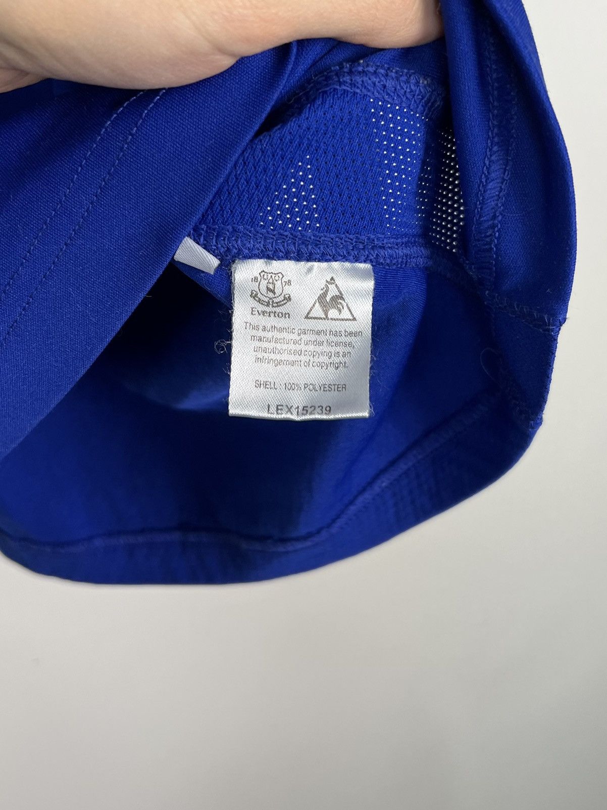 Le Coq Sportif × Vintage Le Coq Sportif Everton 2010/2011 Soccer Jersey Size US L / EU 52-54 / 3 - 3 Thumbnail