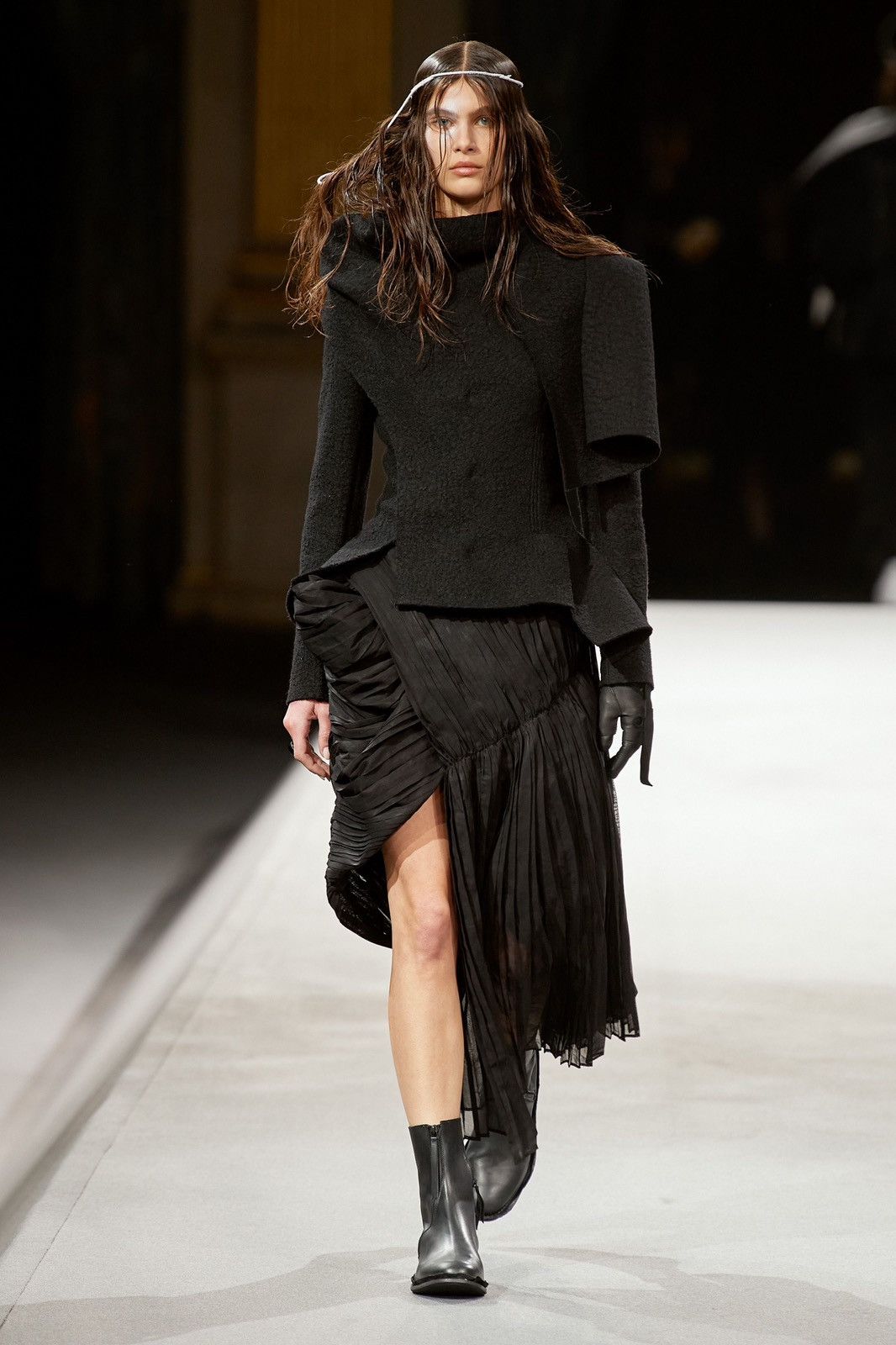 Yohji Yamamoto Yohji Yamamoto FW22 Wool Wrap Coat Size US M / EU 48-50 / 2 - 1 Thumbnail