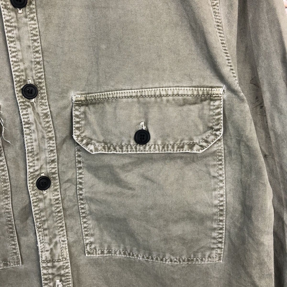Japanese Brand Japanese Brand Green vintage jacket shirt #A217 Size US M / EU 48-50 / 2 - 10 Thumbnail