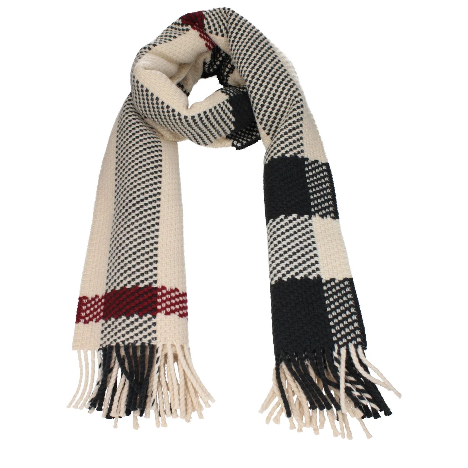 Burberry ob1o1e1024 Size: OS / Wool Scarf in Beige Size ONE SIZE - 1 Thumbnail